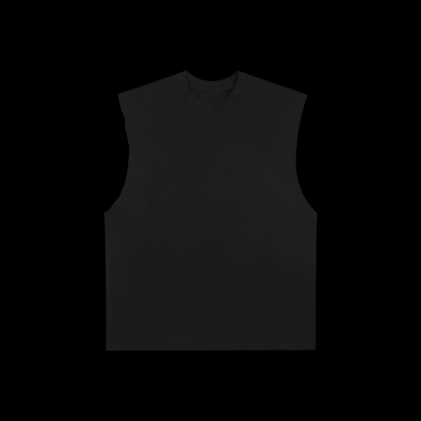 Vintage Washed Raw Edge Tank Top