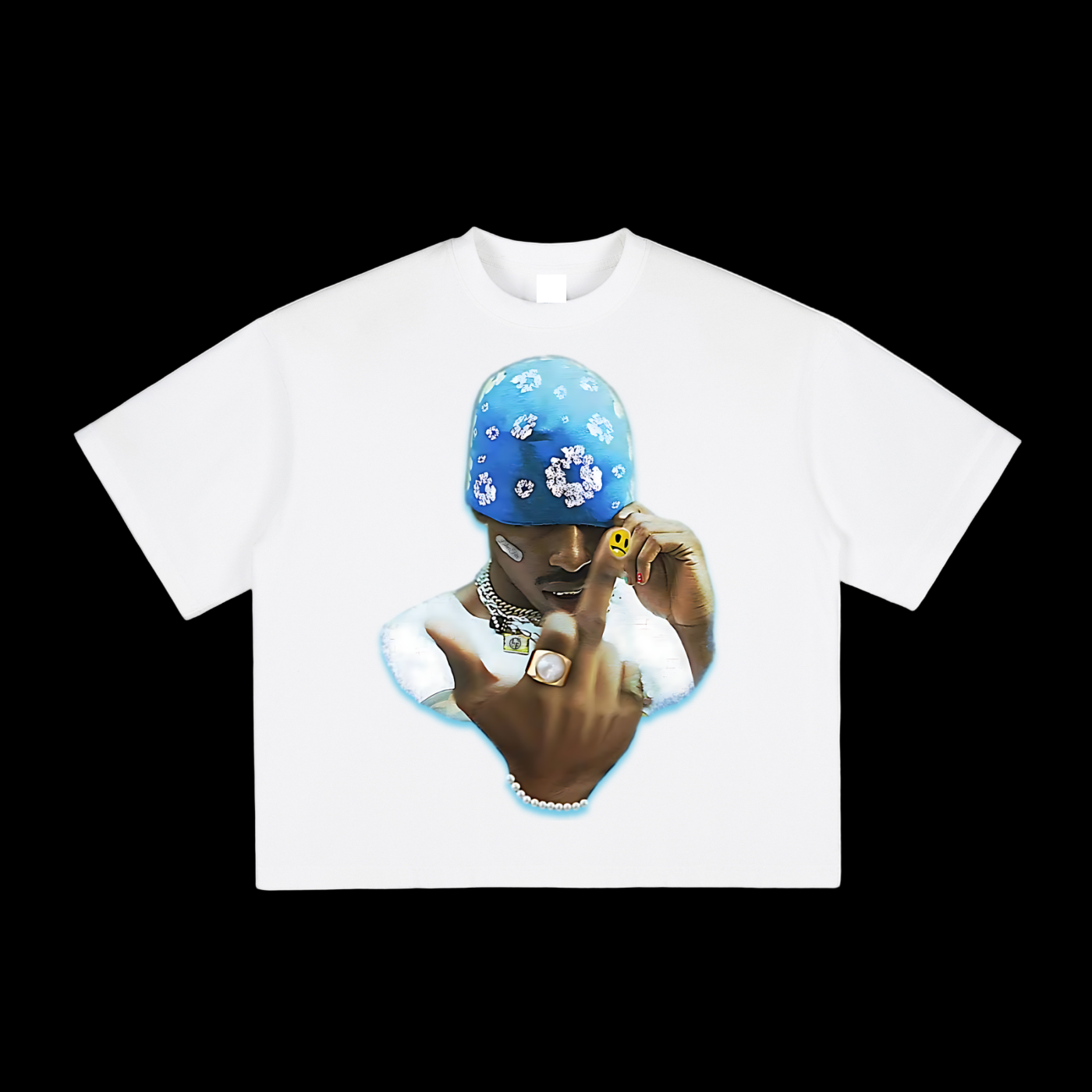 Blue Hat Tee