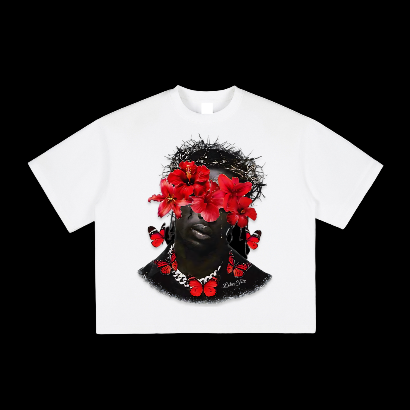 Travis Scott Red Bloom Tee