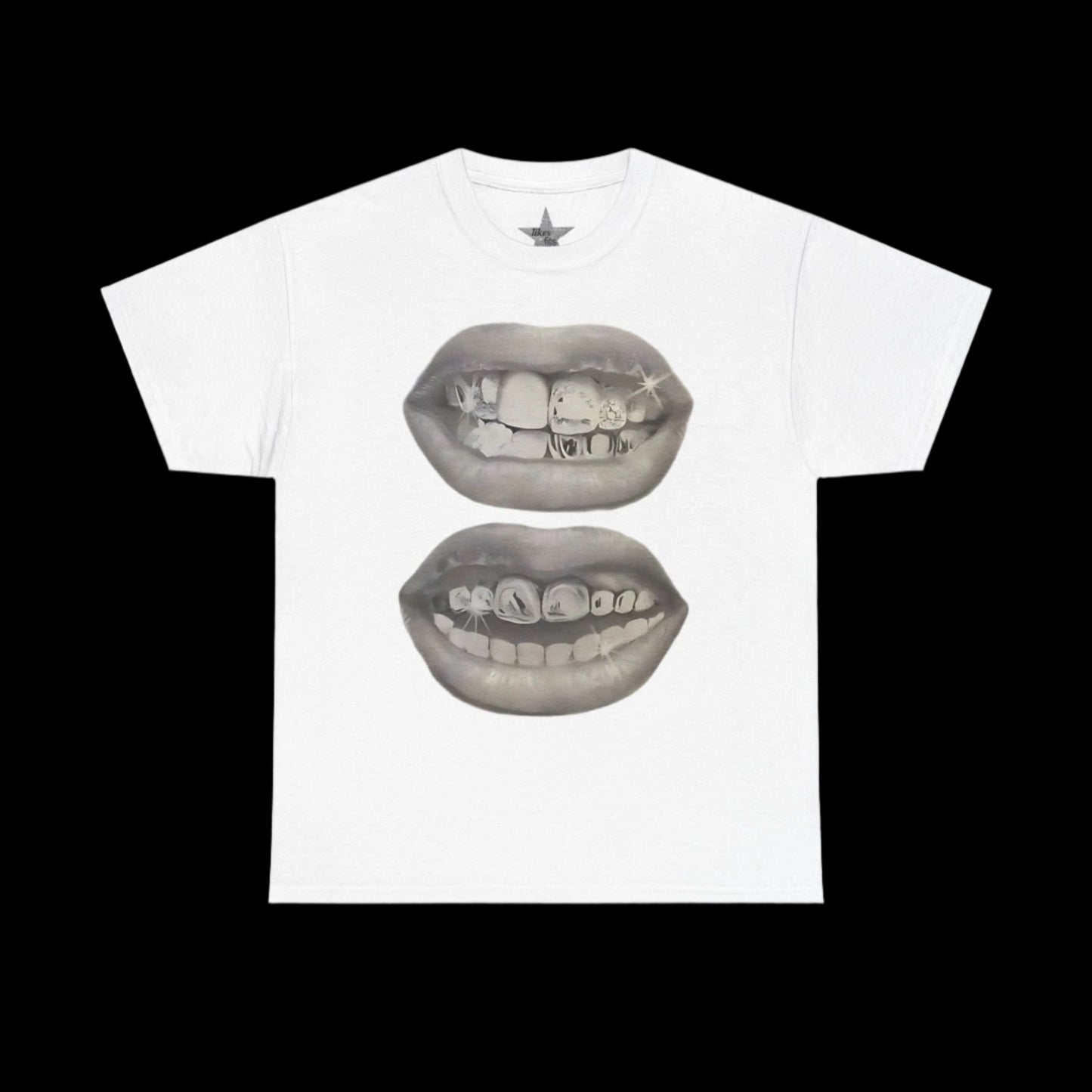 Double Silver Grillz T-Shirt