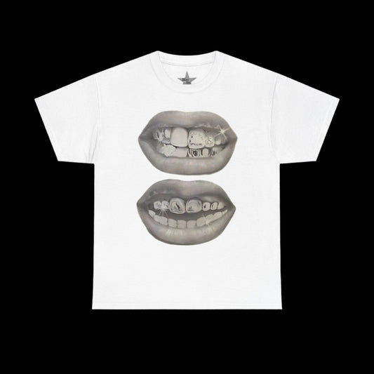 Double Silver Grillz T-Shirt