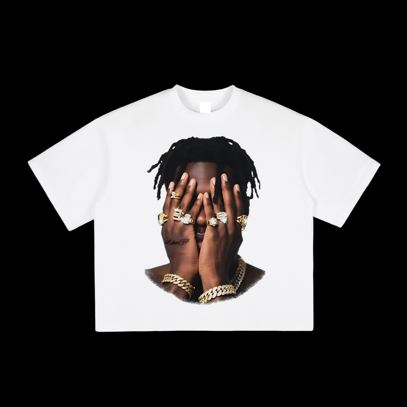 Jewelry Hands Print Tee