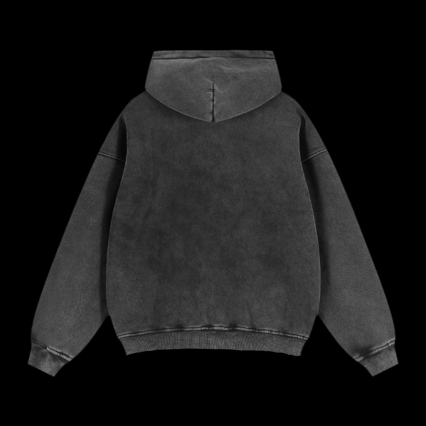 Zip Through Boxy Hoodie