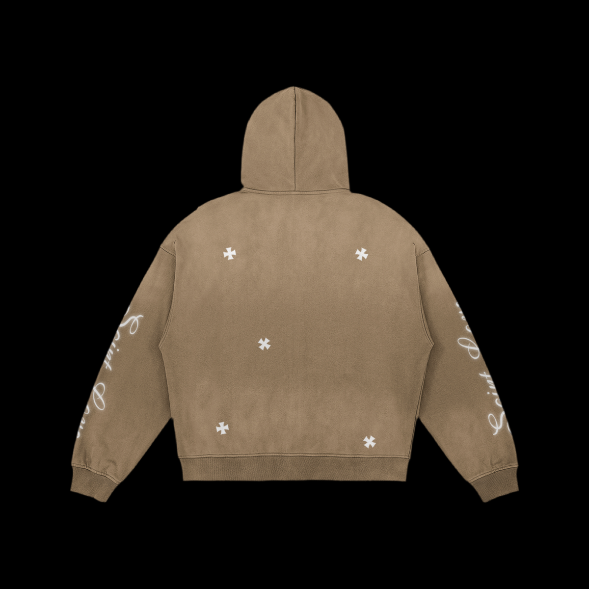 Saint Love Zip Up Hoodie