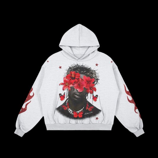 Travis Scott Red Bloom Hoodie