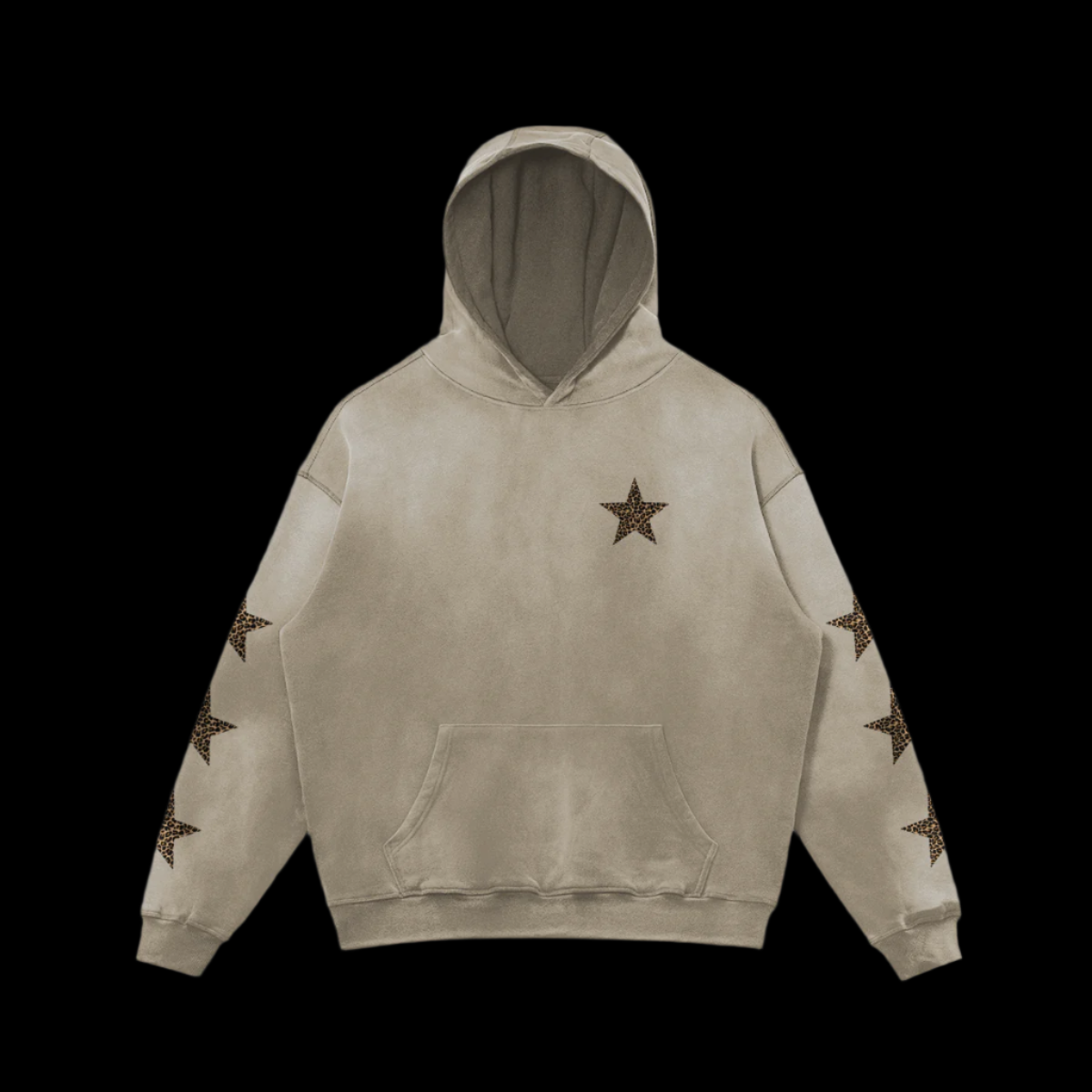 Leopard Star Hoodie