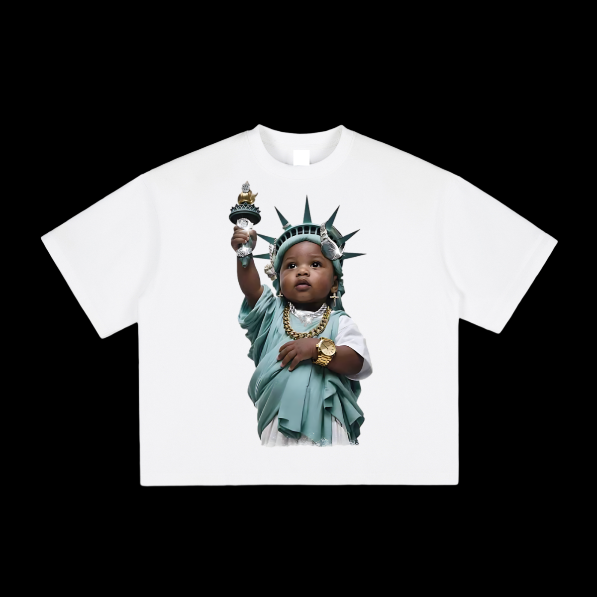 Baby Statue Of Liberty Tee