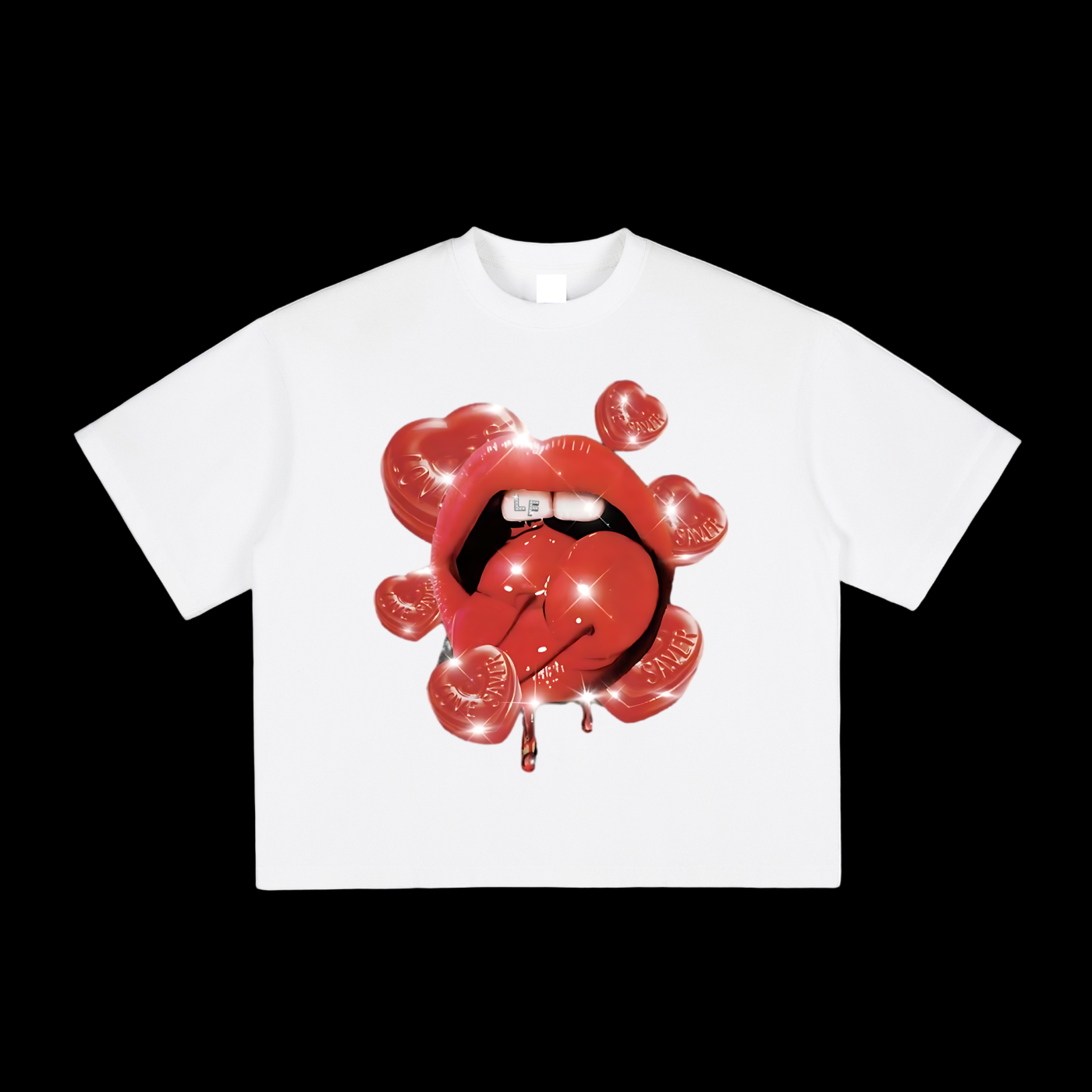 Red Hearts Tee