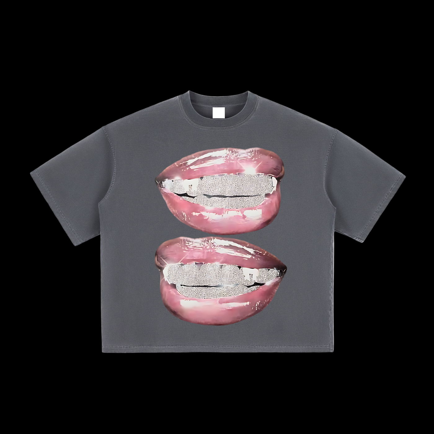 Pink Double Grillz Tee