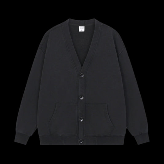 Snow Washed Sweat Cardigan