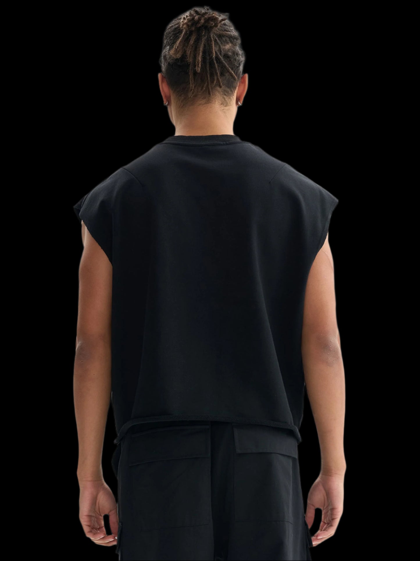 French Terry Boxy Tank Top