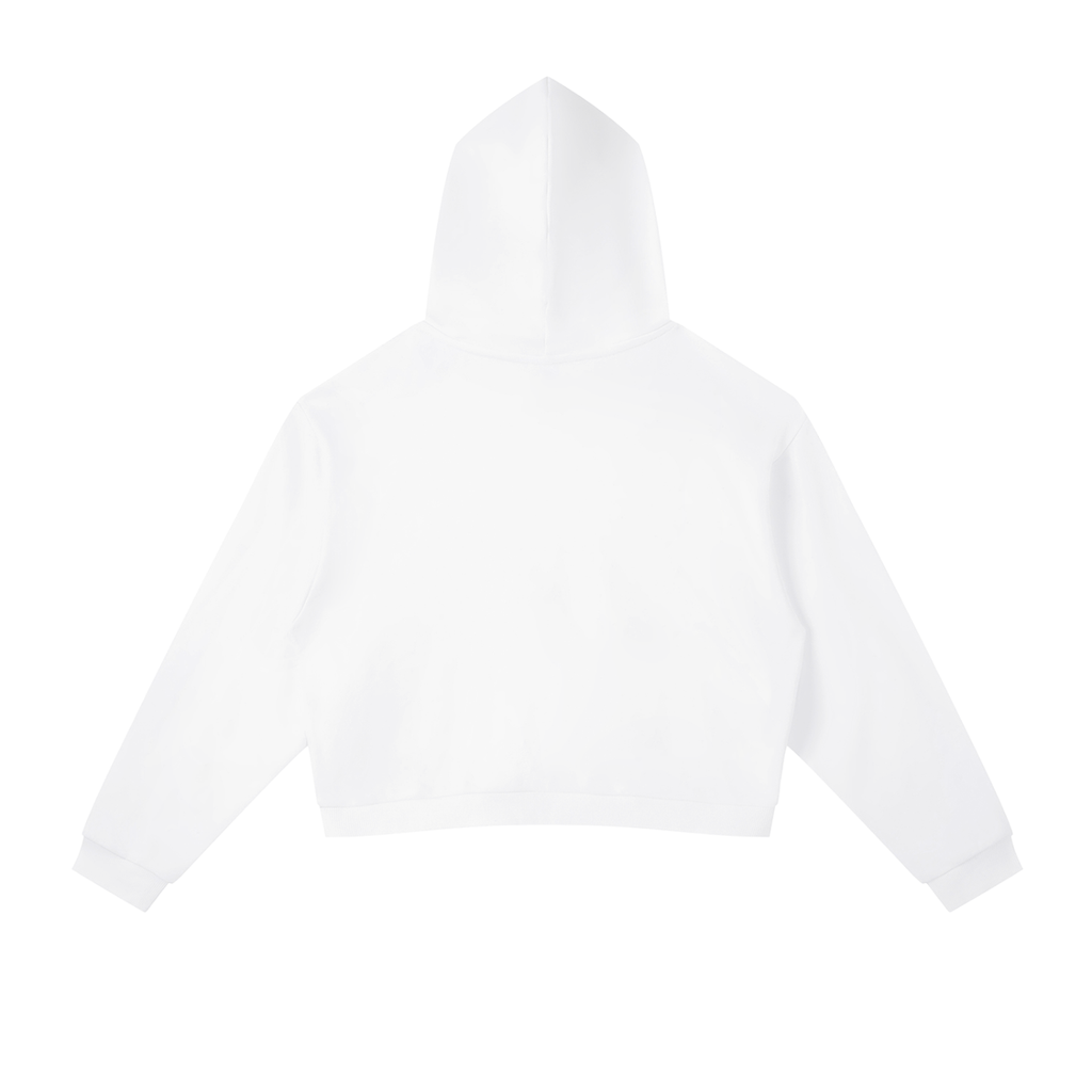 Striped Cropped Hoodie