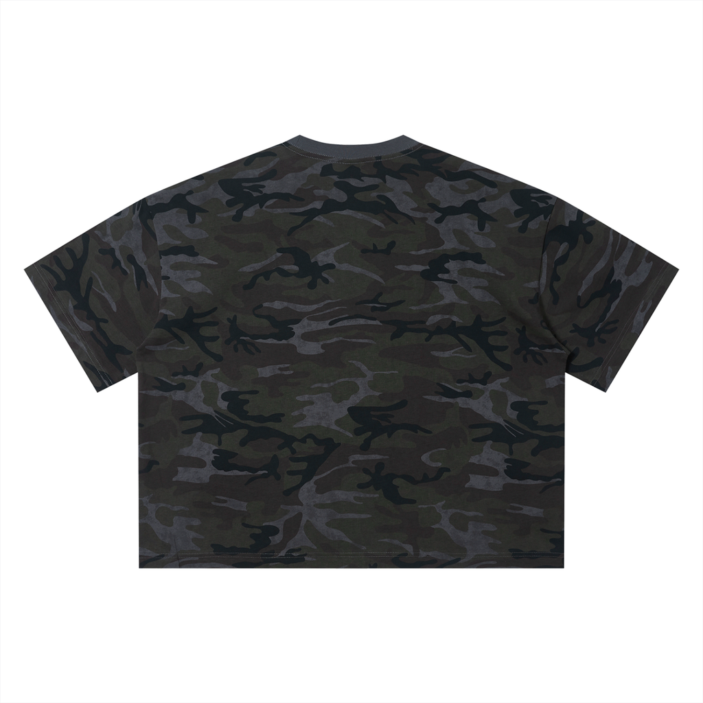 Camo Boxy Tee