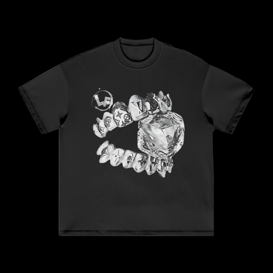 Silver LF Grillz T-Shirt