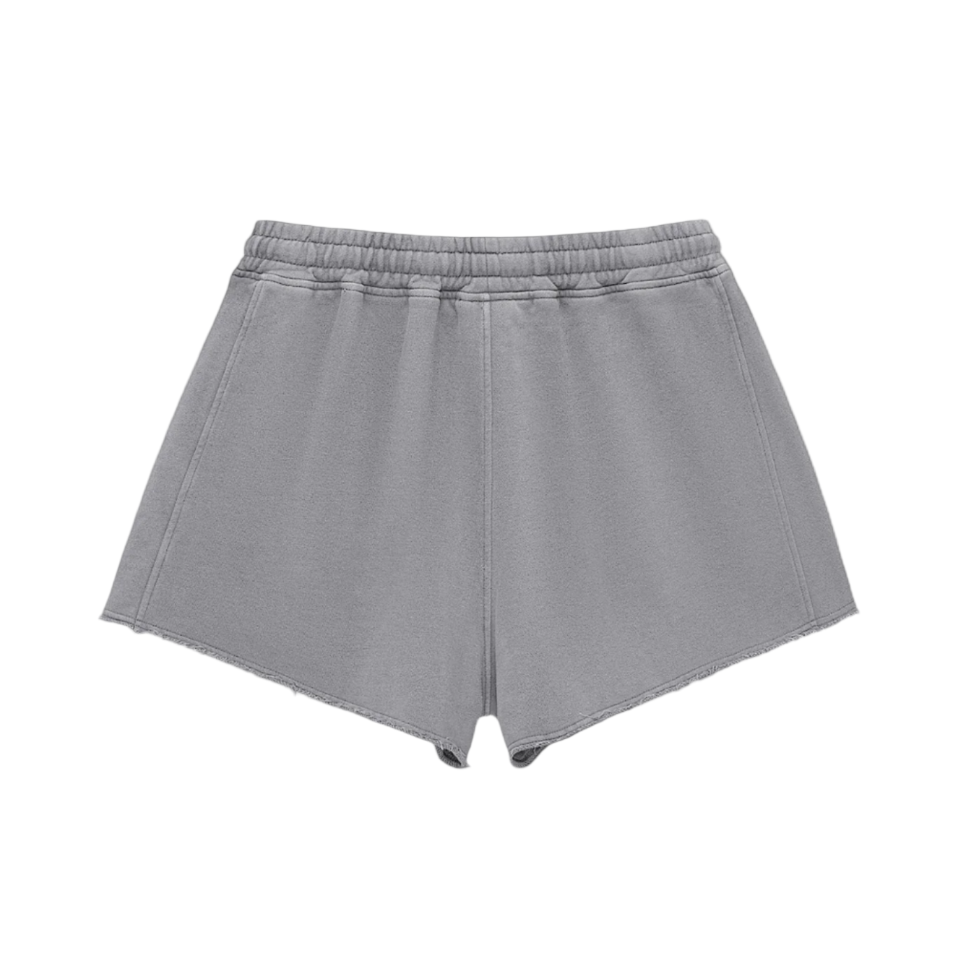 Snow Washed Drawstring Shorts