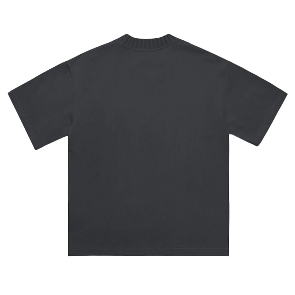Knitted Round Neck T-Shirt