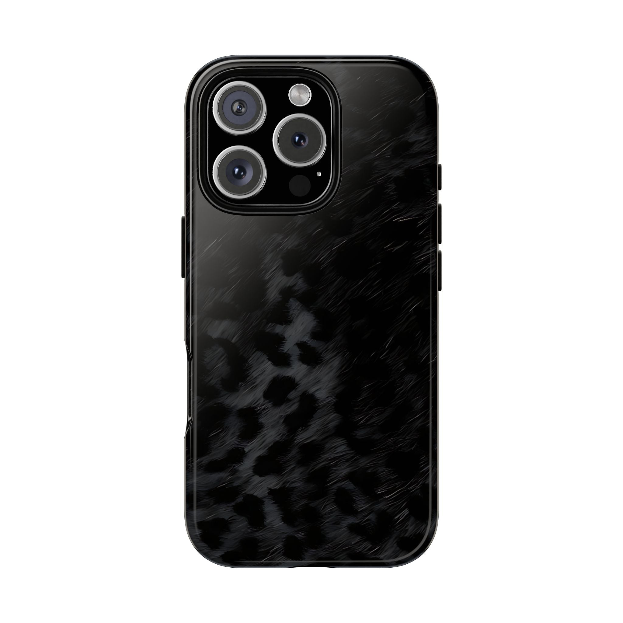 Black Leopard Phone Case