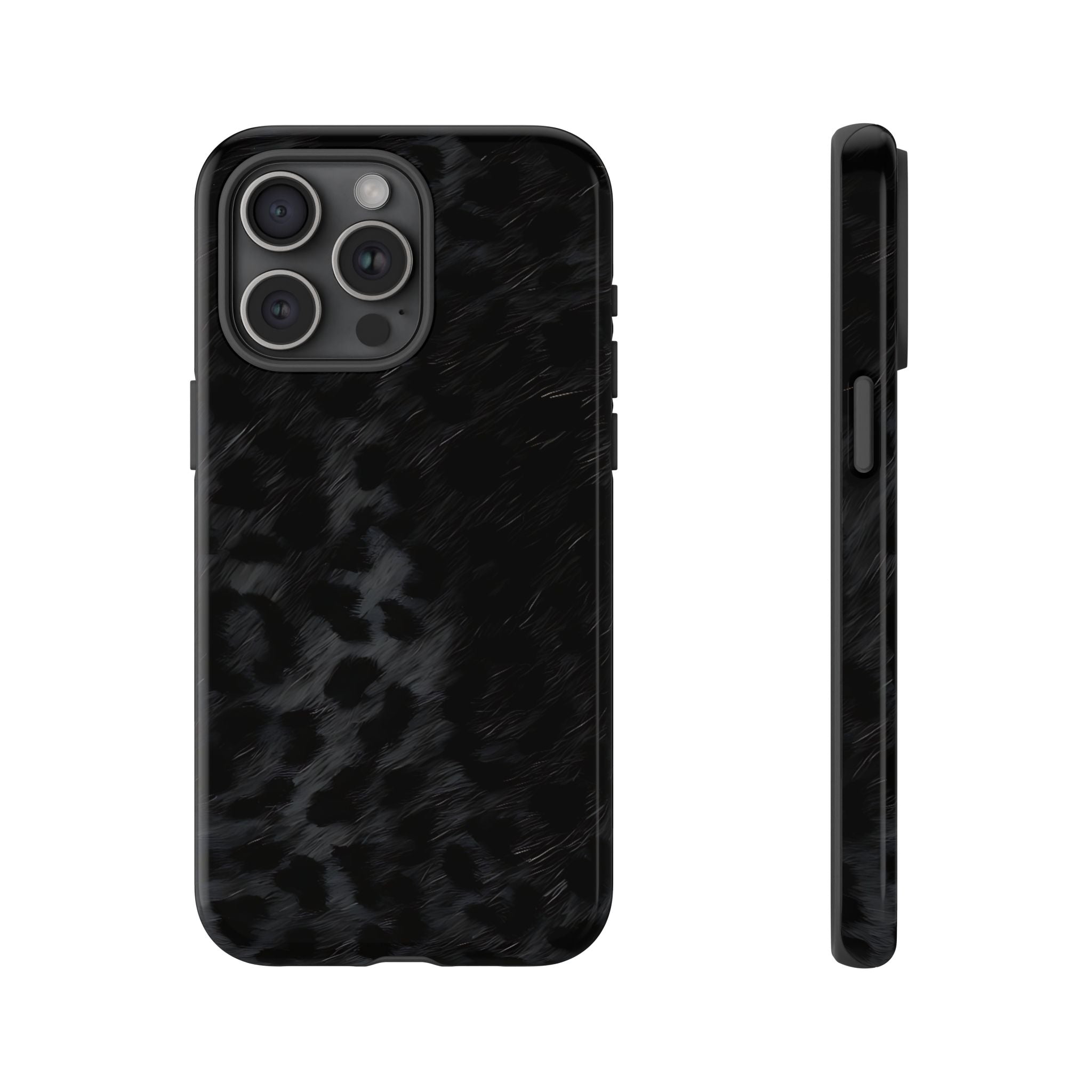 Black Leopard Phone Case