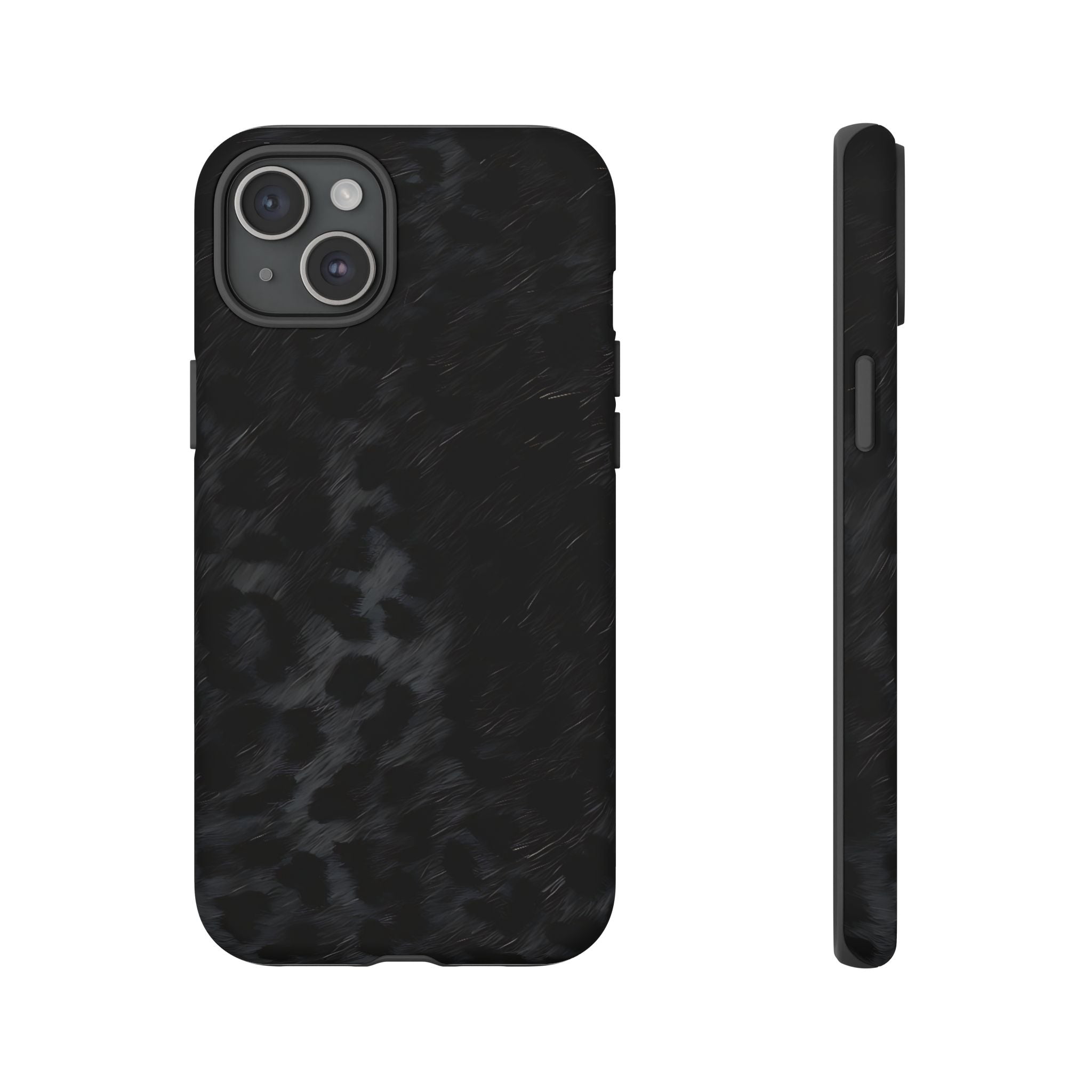 Black Leopard Phone Case