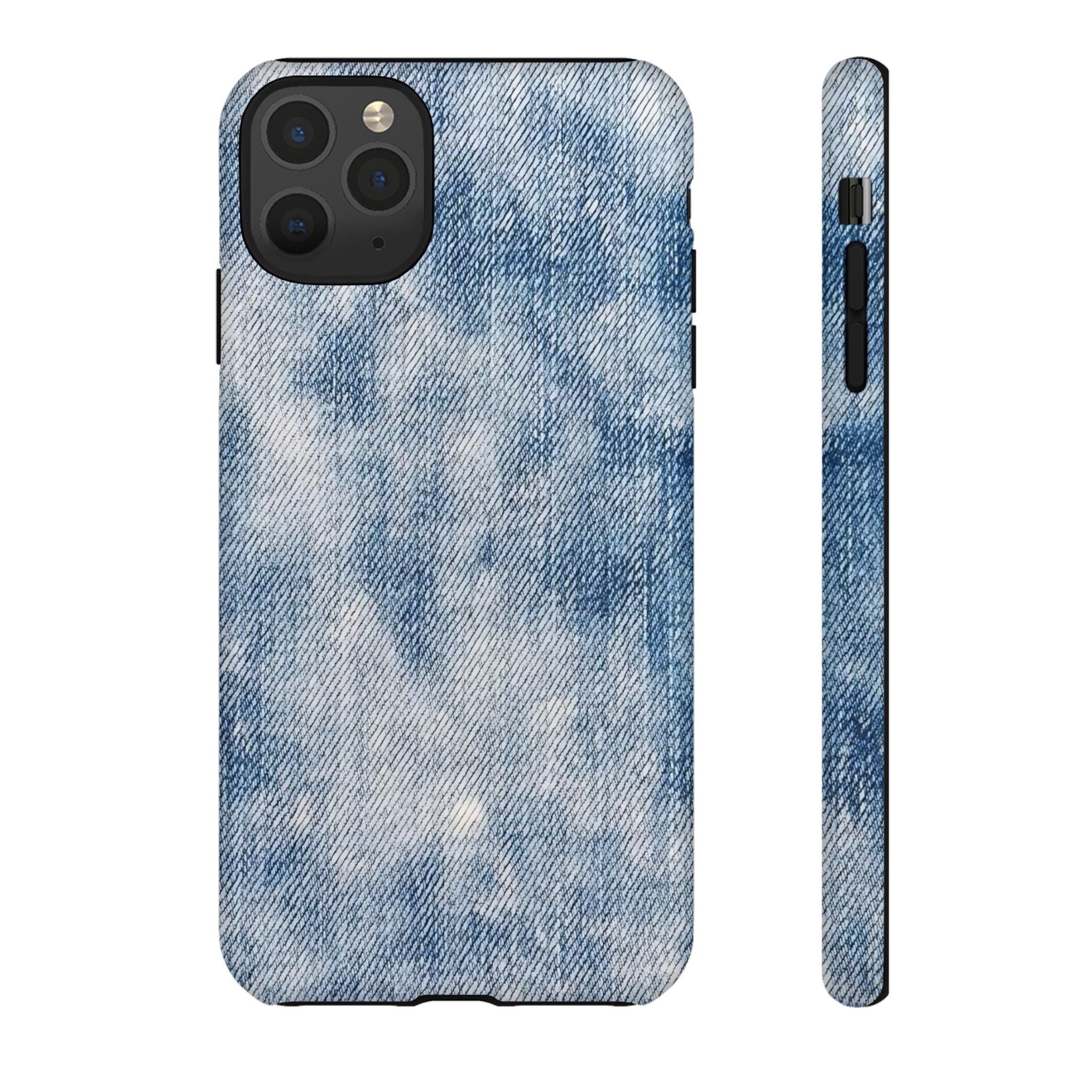 Light Blue Pattern Phone Case