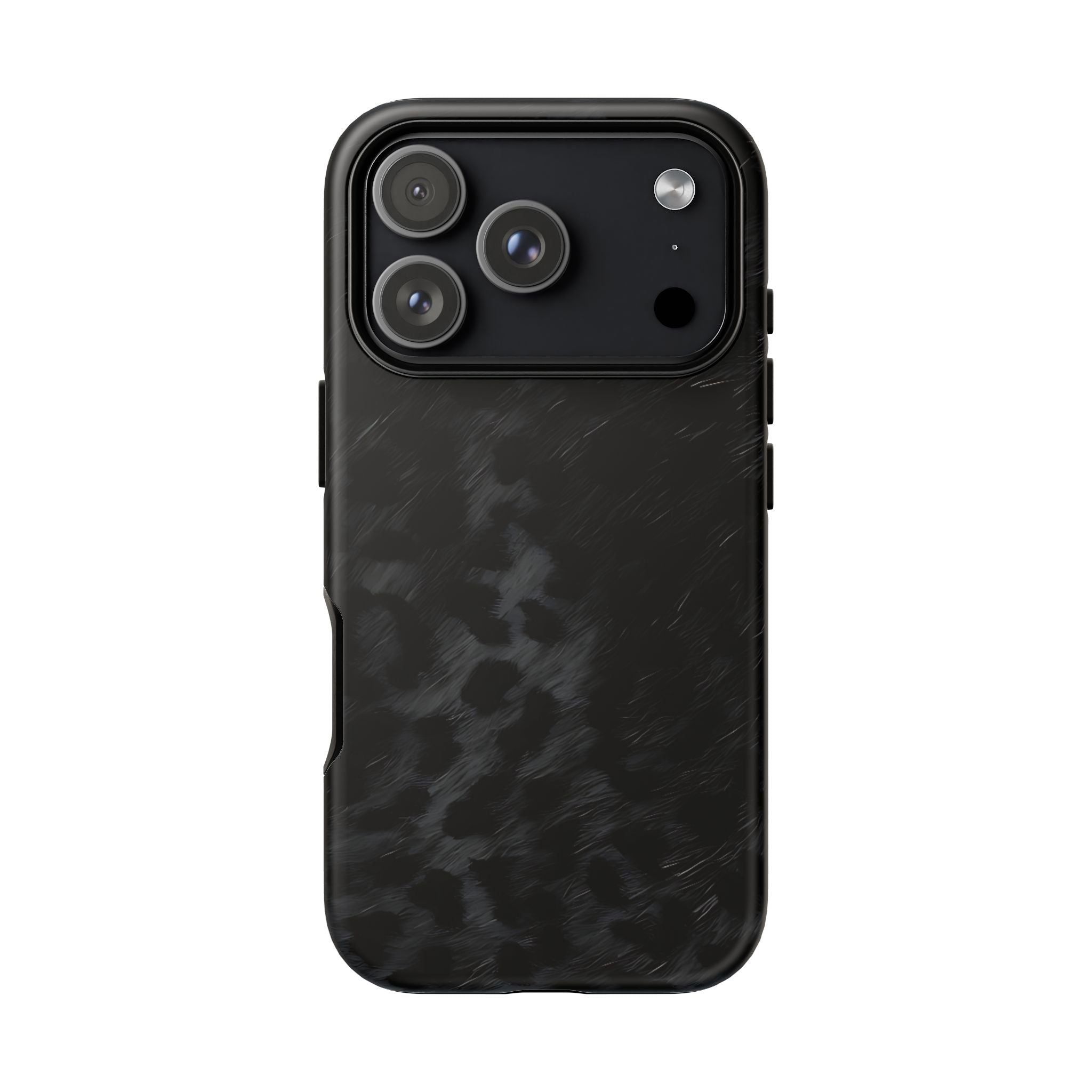 Black Leopard Phone Case