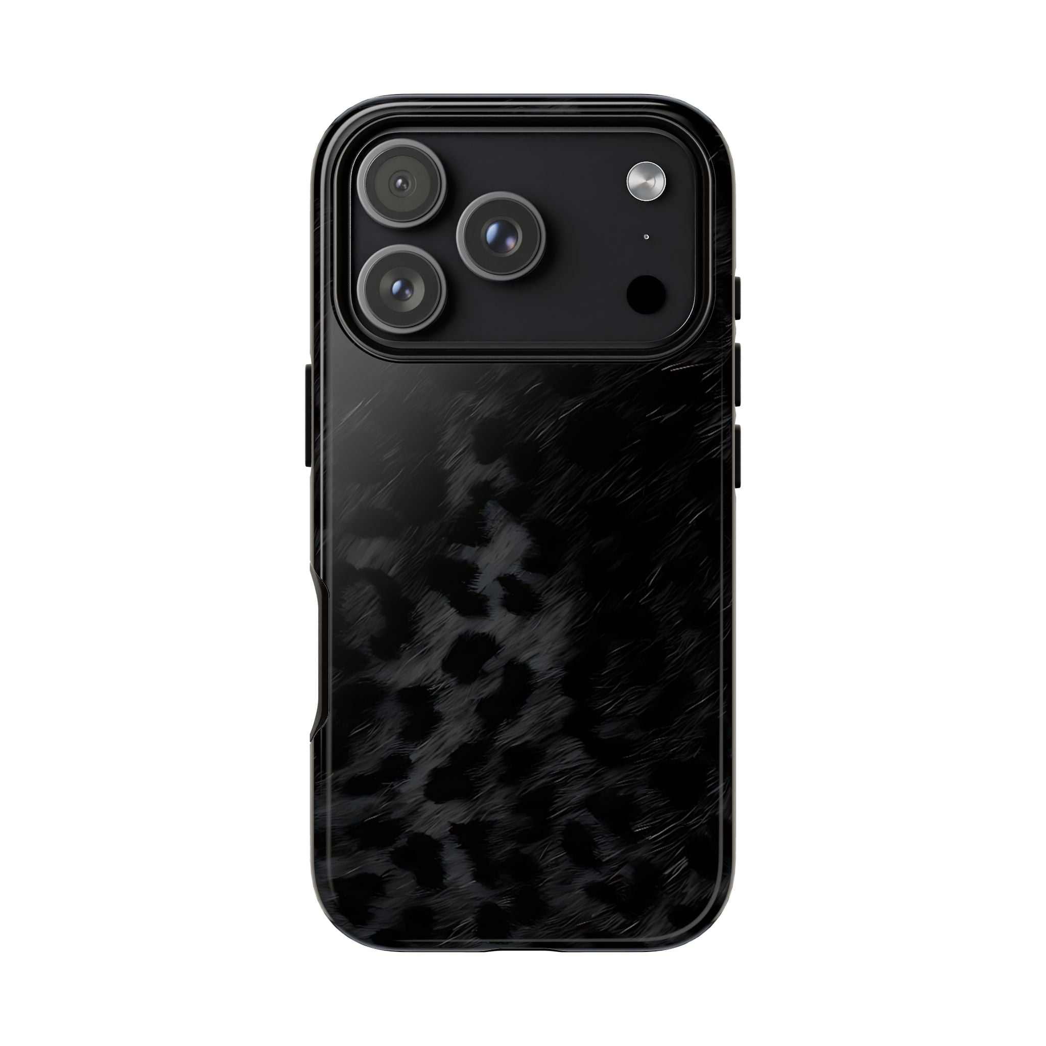 Black Leopard Phone Case