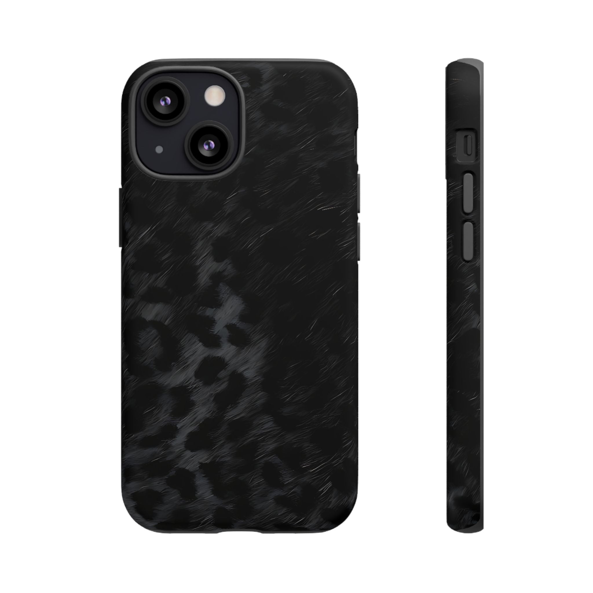 Black Leopard Phone Case