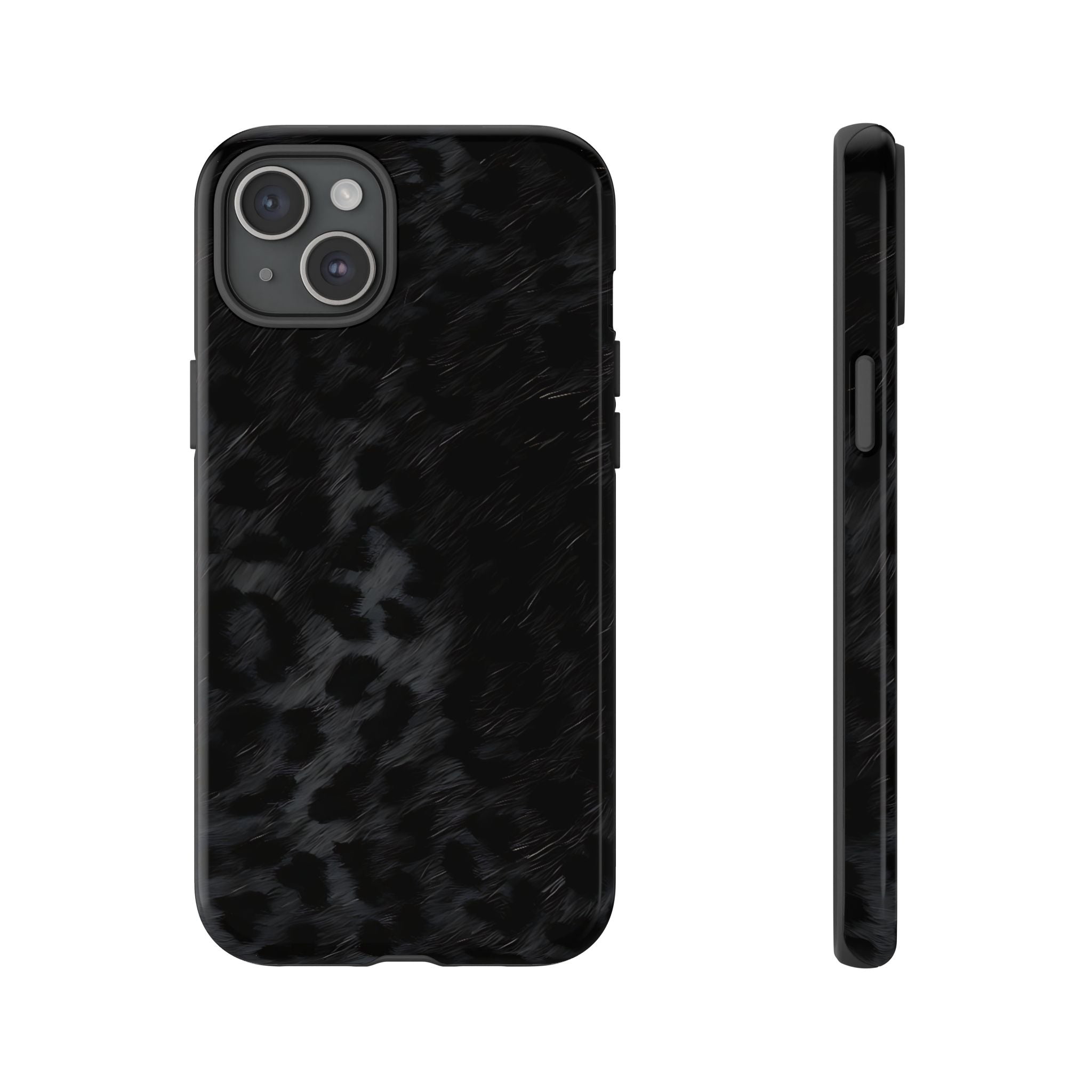 Black Leopard Phone Case