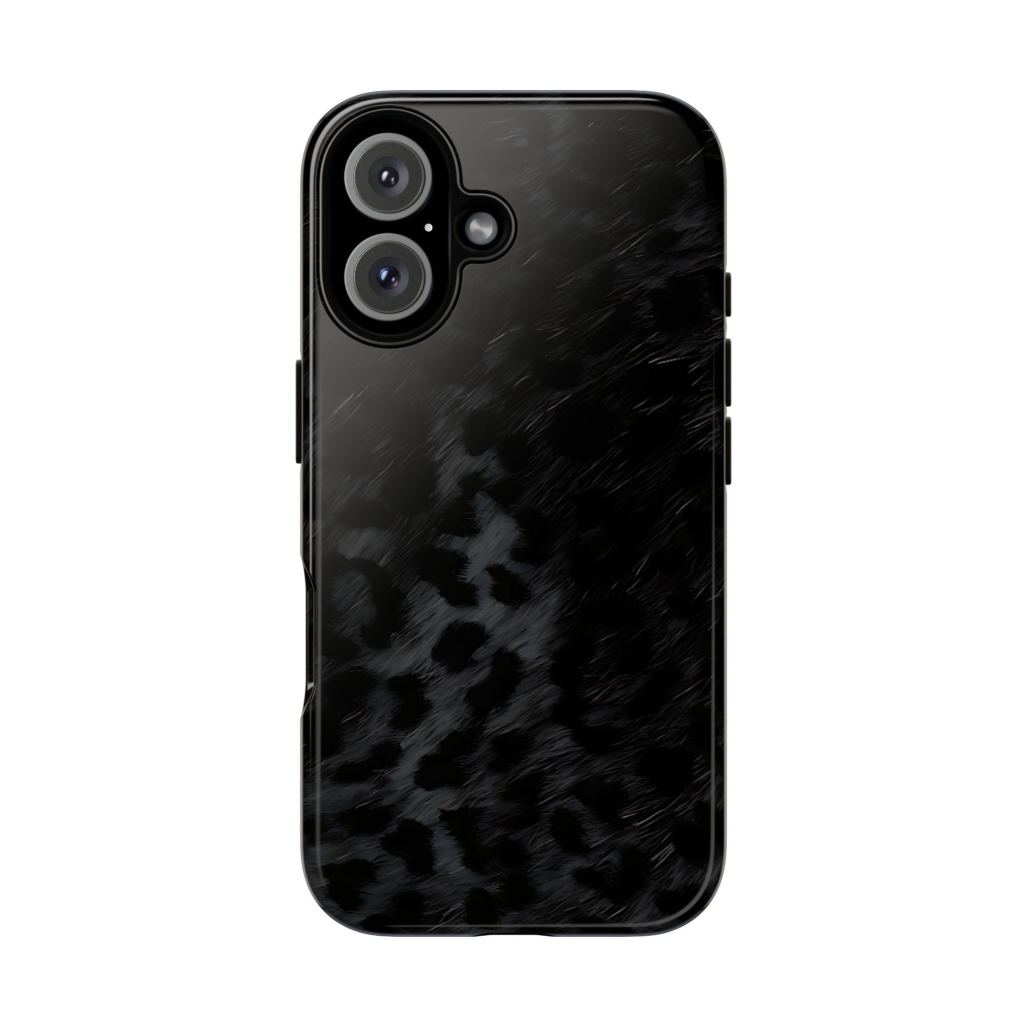 Black Leopard Phone Case