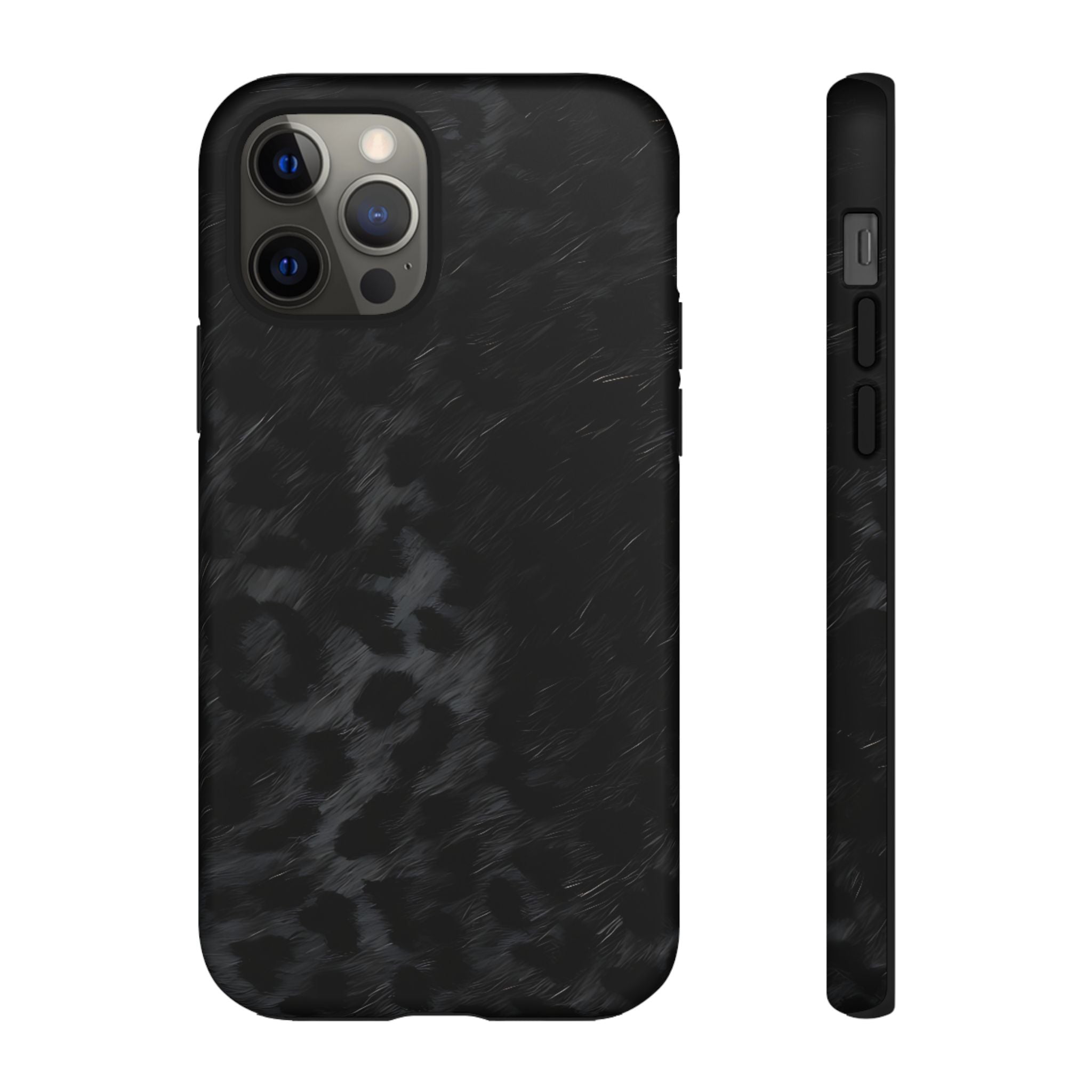 Black Leopard Phone Case