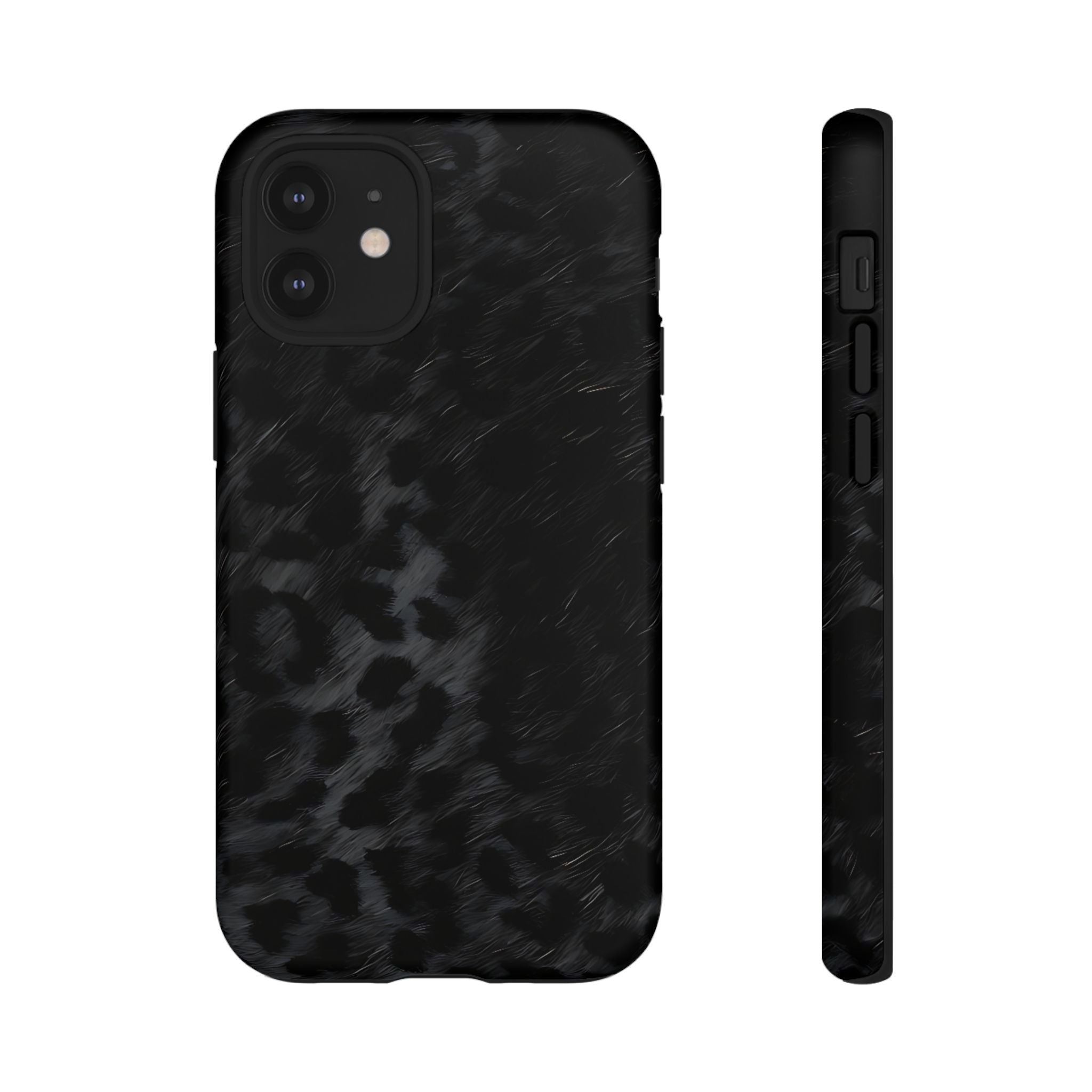 Black Leopard Phone Case