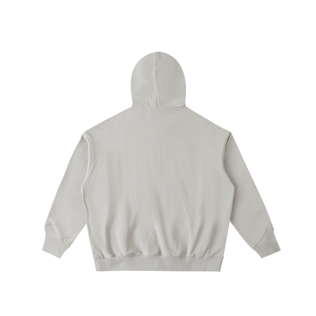 Big Hood Half Zip Fleece Hoodie