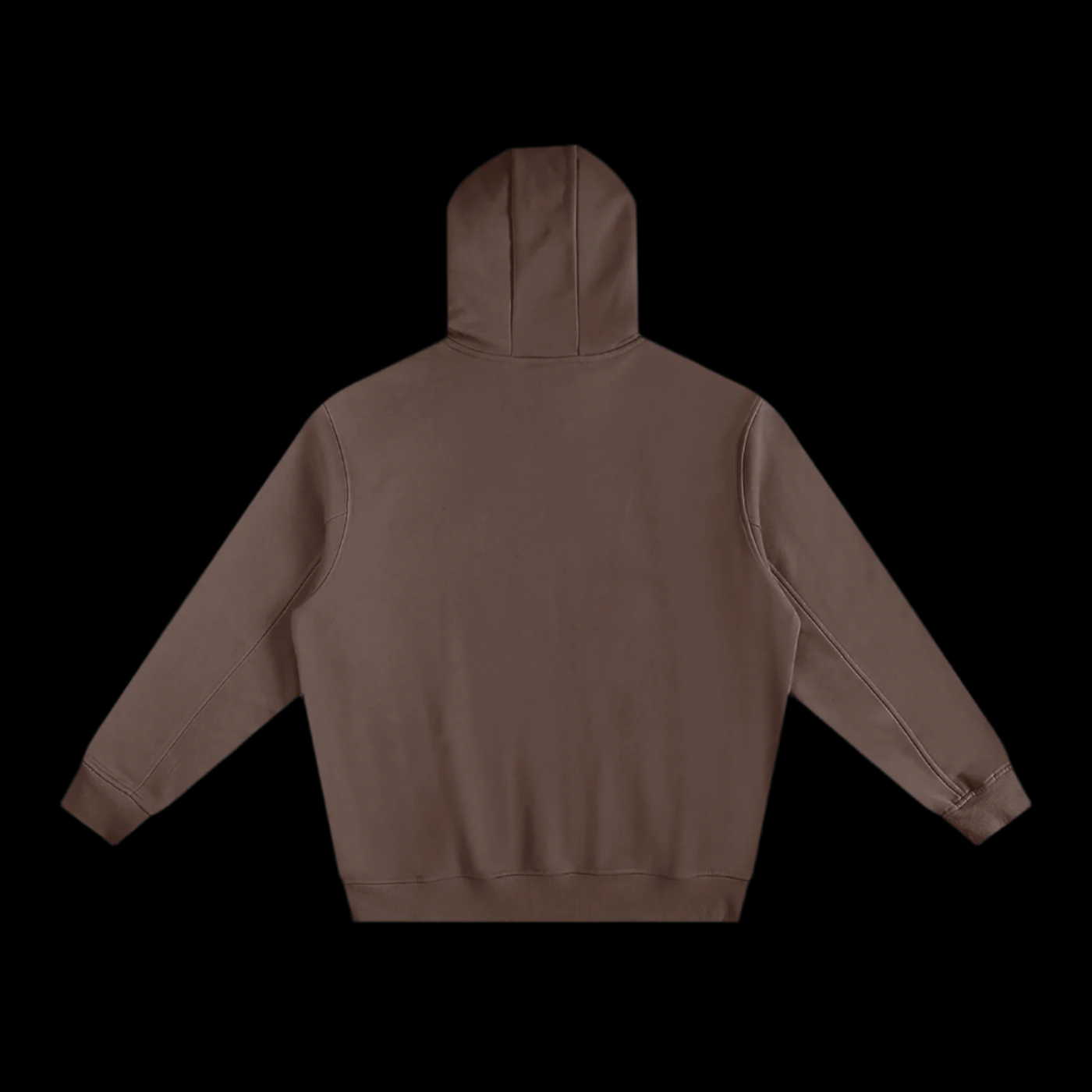 Fleeced High Neck Hoodie