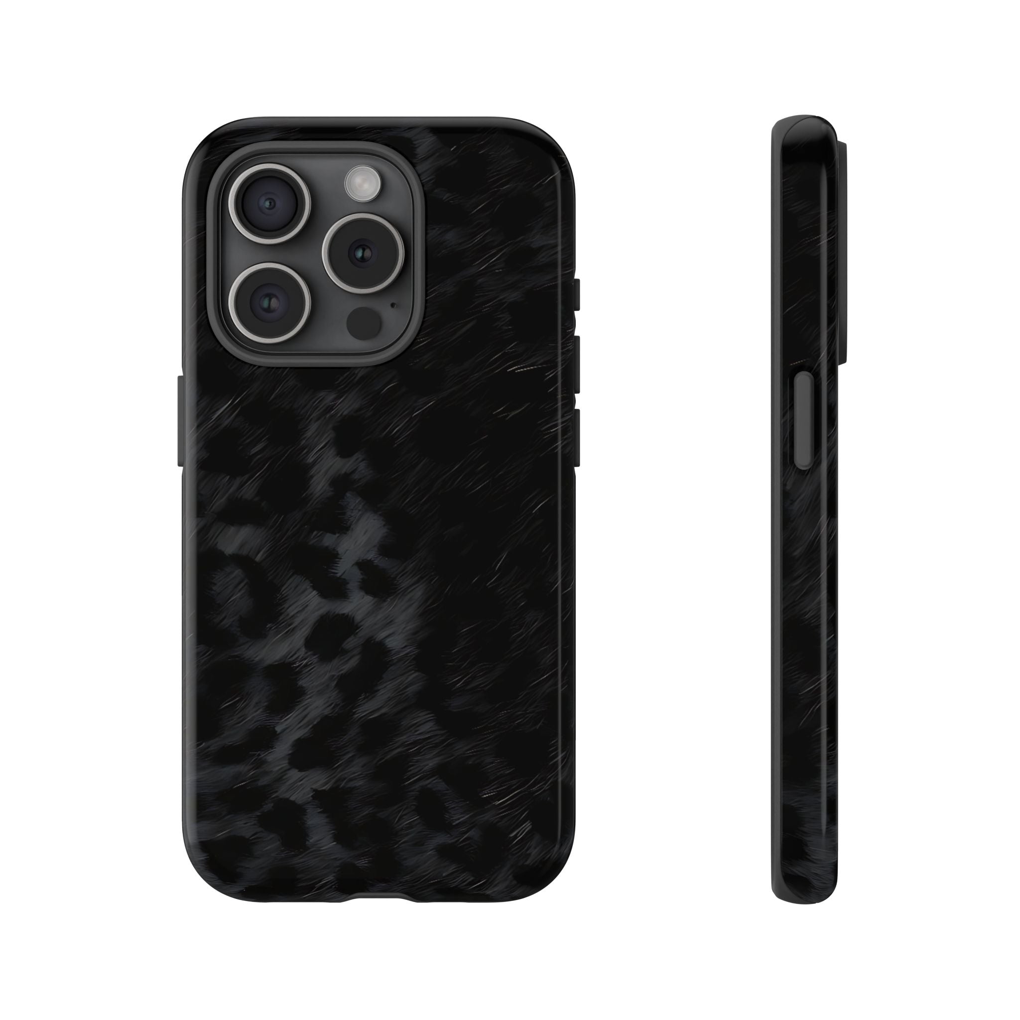 Black Leopard Phone Case
