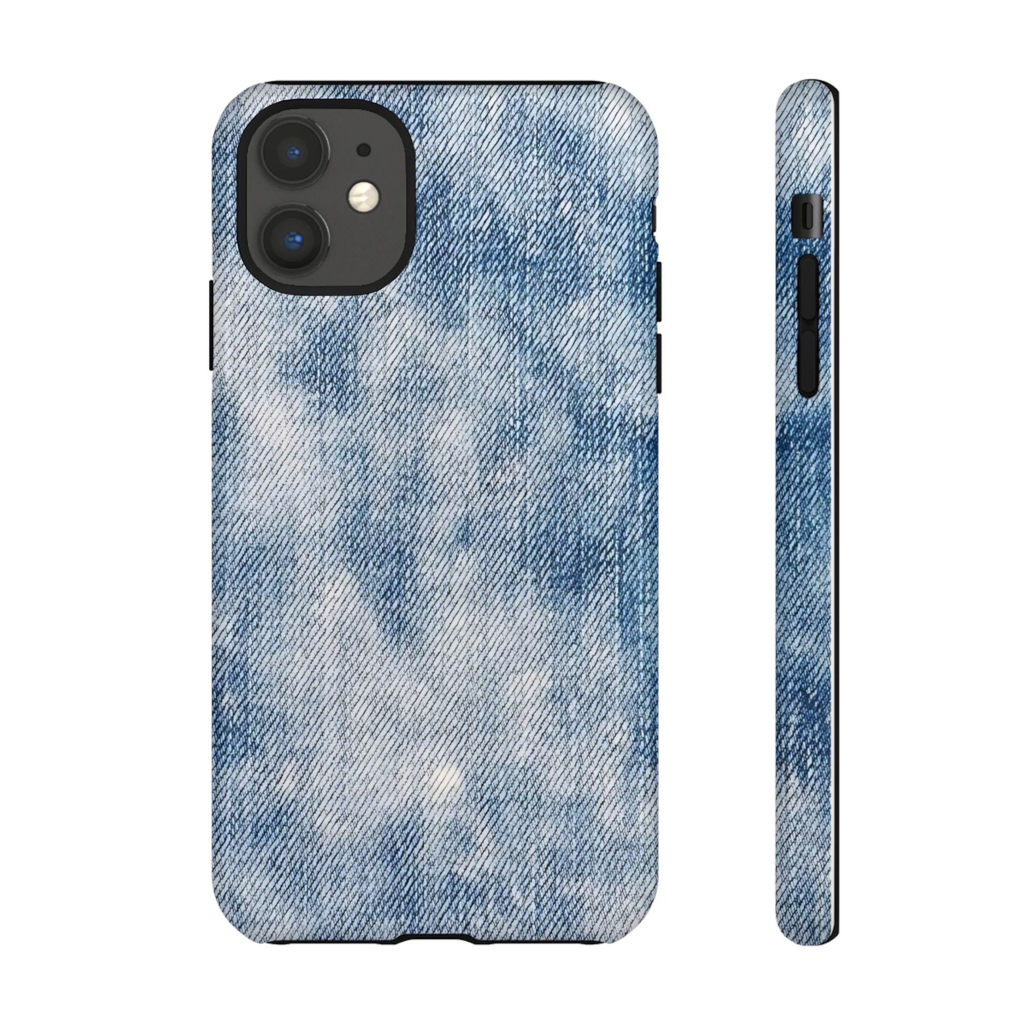 Light Blue Pattern Phone Case