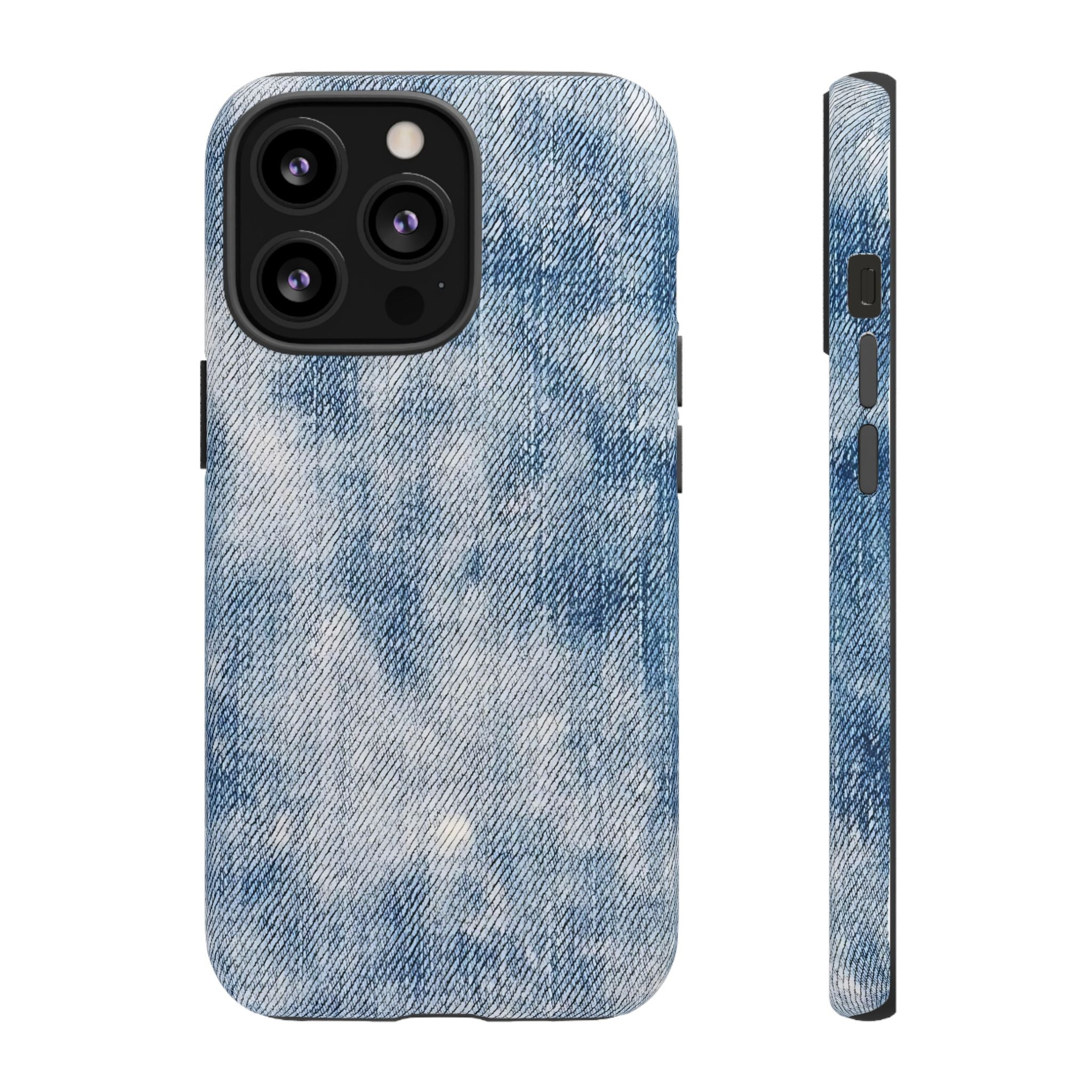 Light Blue Pattern Phone Case