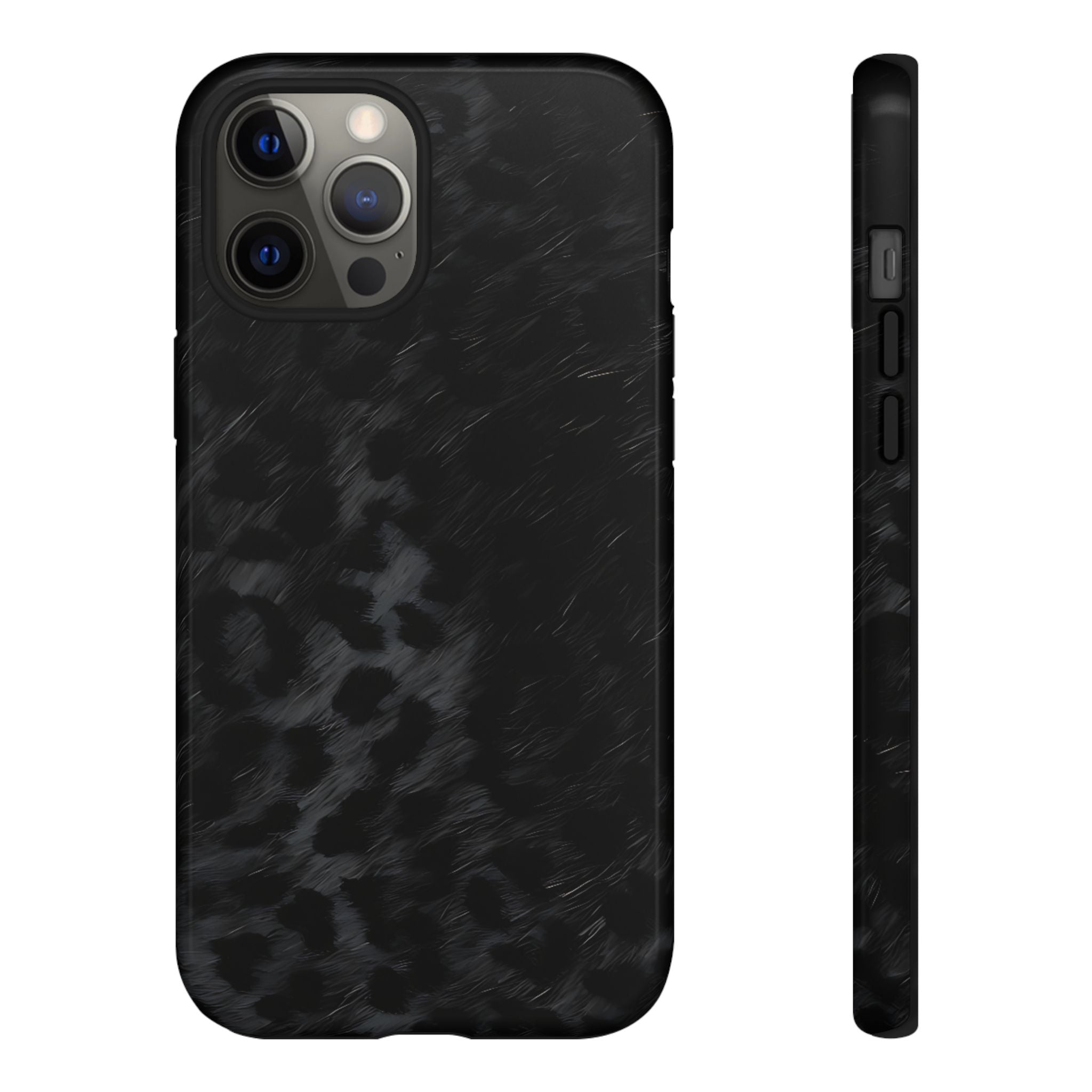 Black Leopard Phone Case