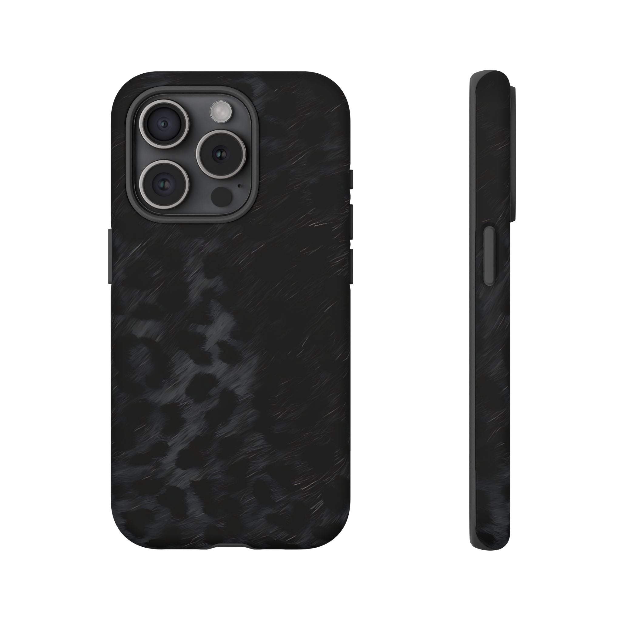 Black Leopard Phone Case