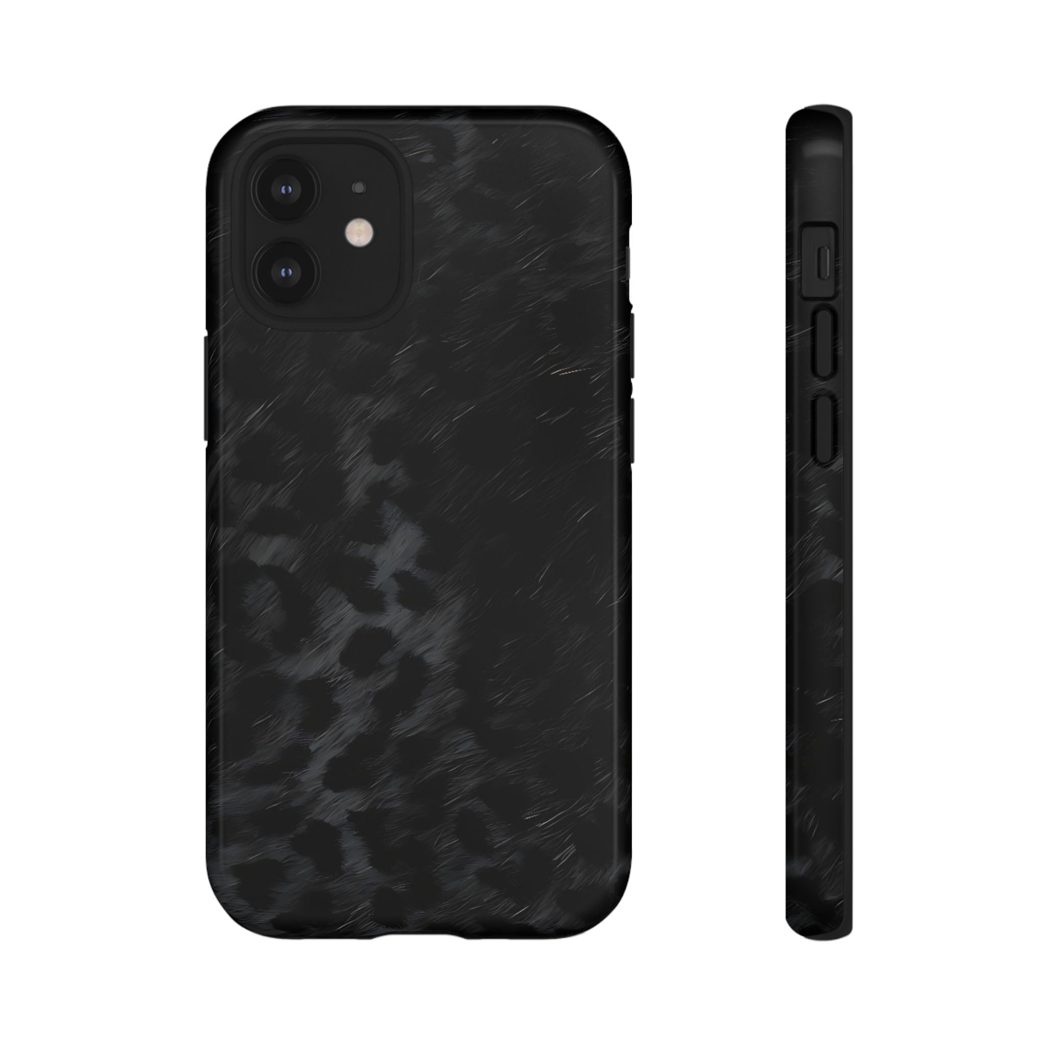 Black Leopard Phone Case