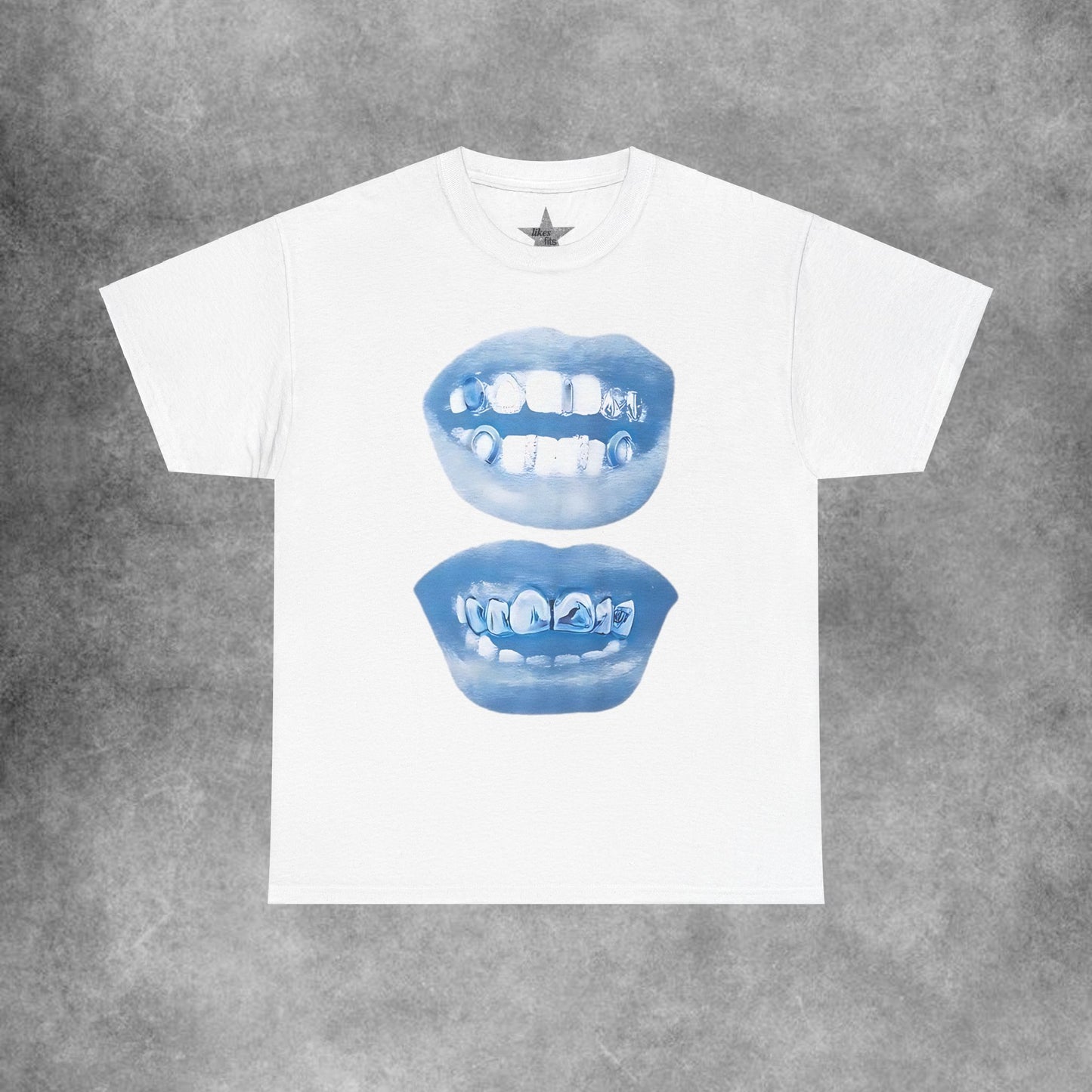 Blue Double Grillz T-Shirt