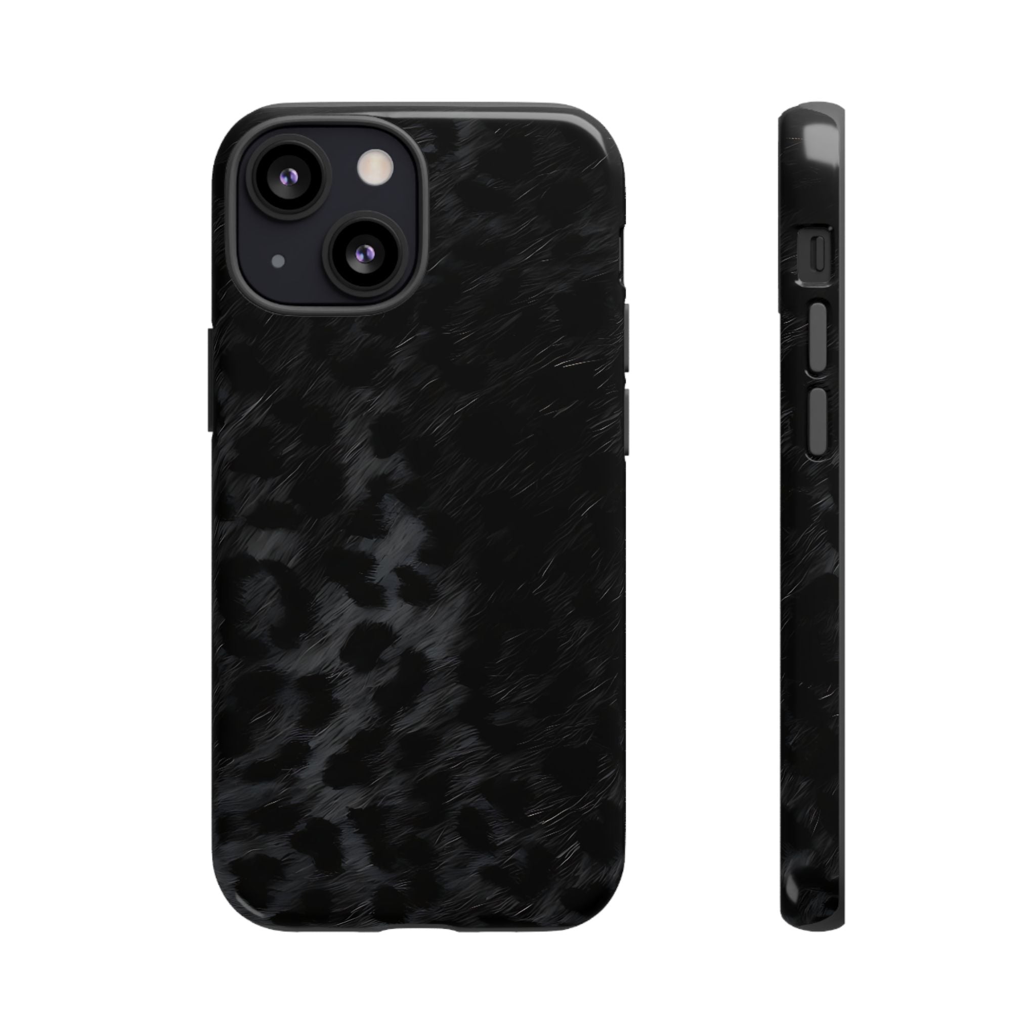 Black Leopard Phone Case