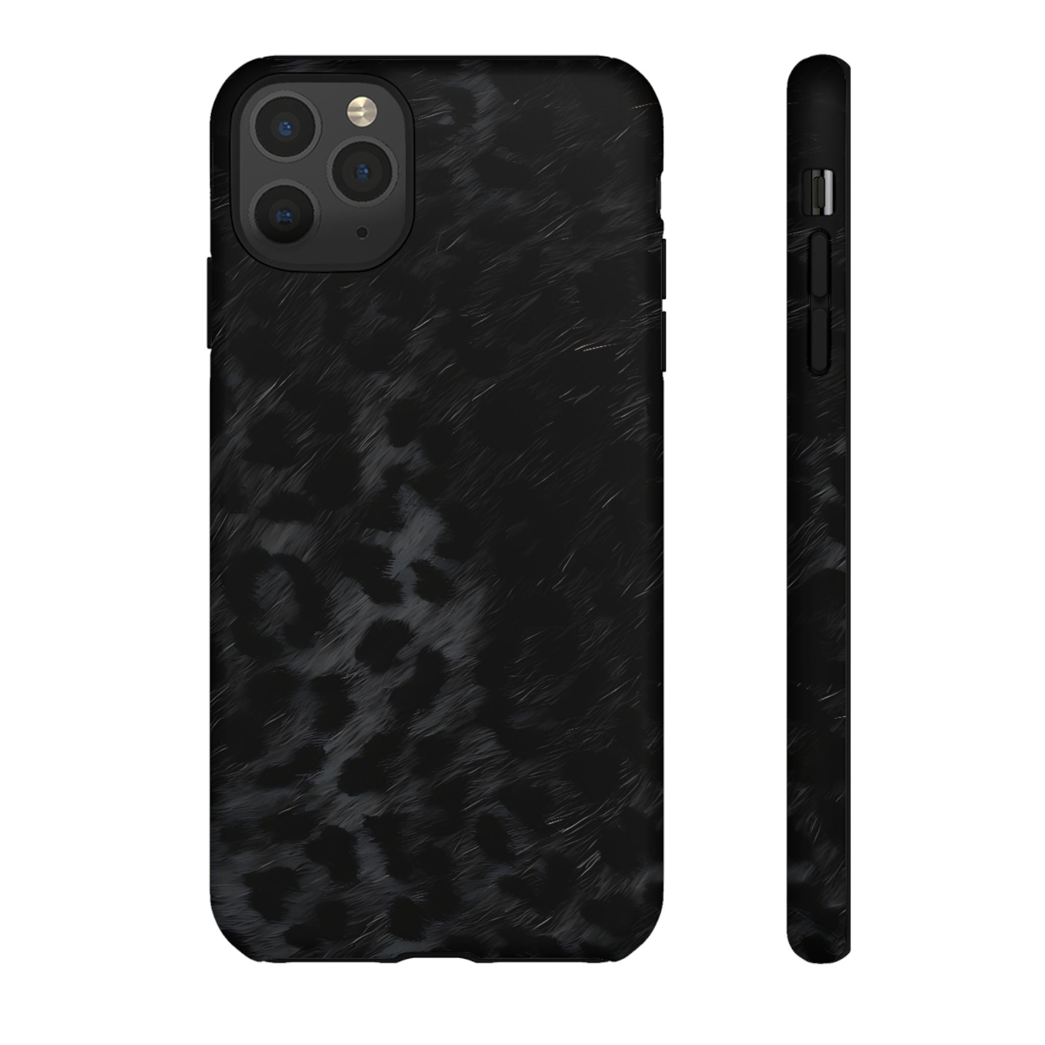 Black Leopard Phone Case
