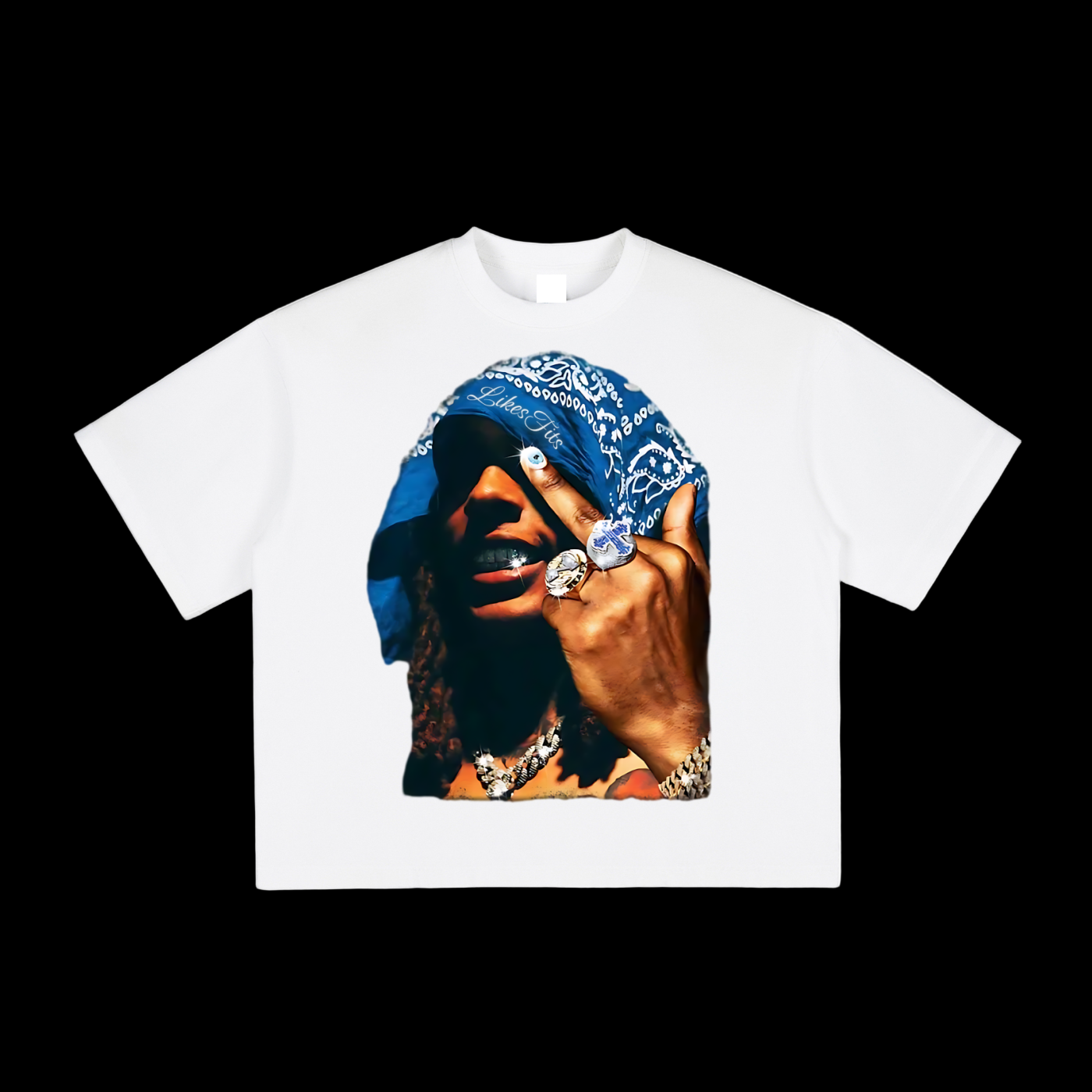 Blue Bandana Tee