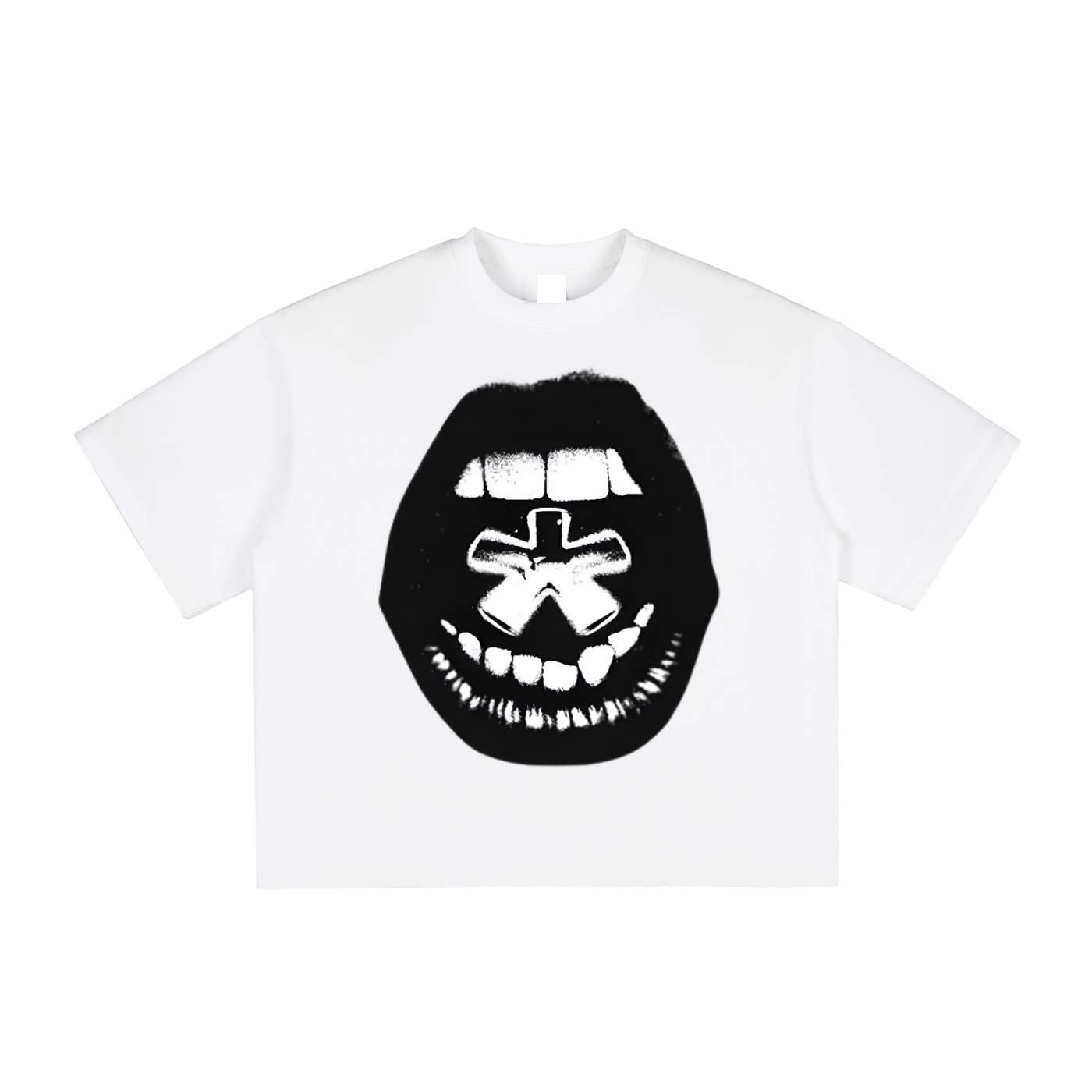 Black & White Lips Tee