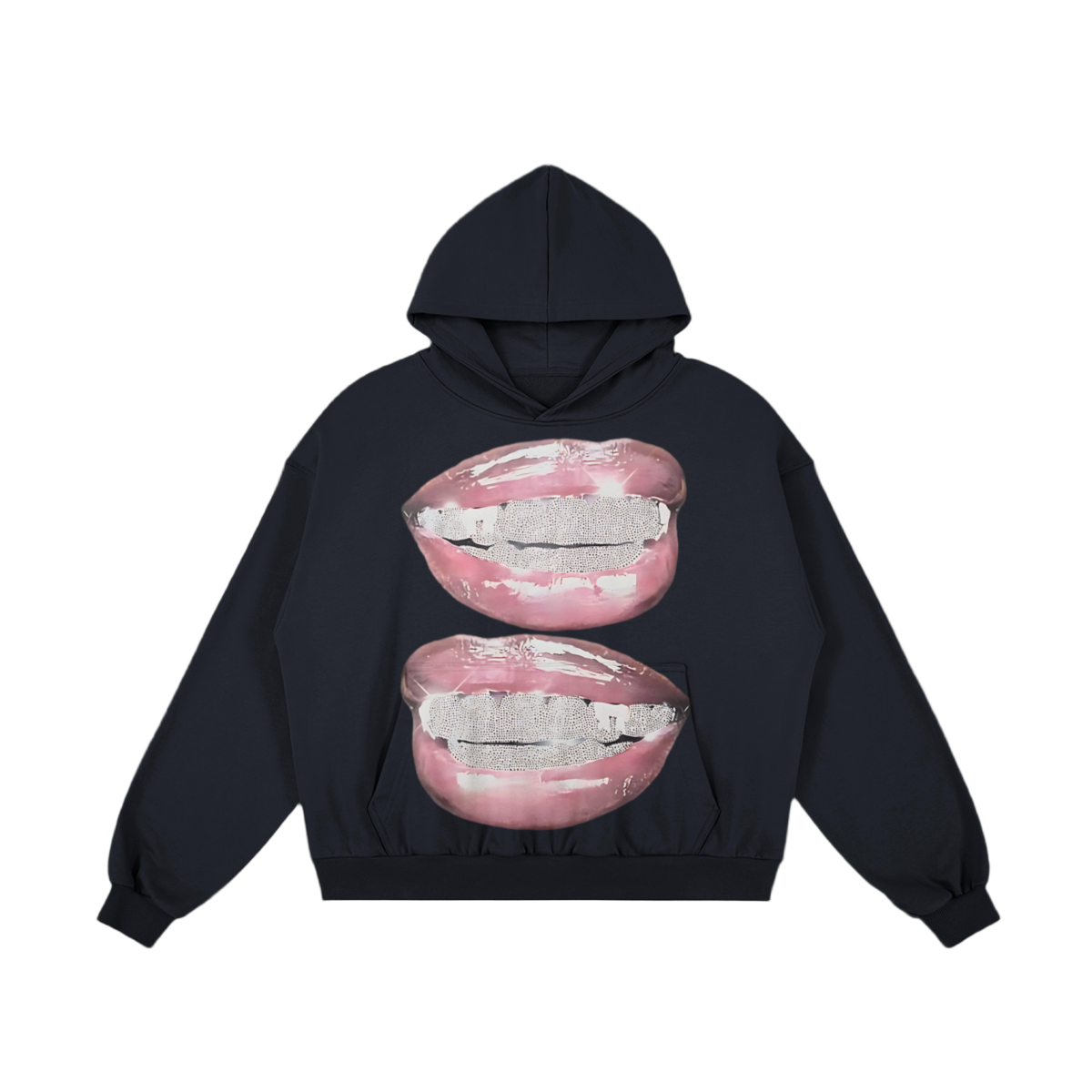 Double Pink Grillz Hoodie