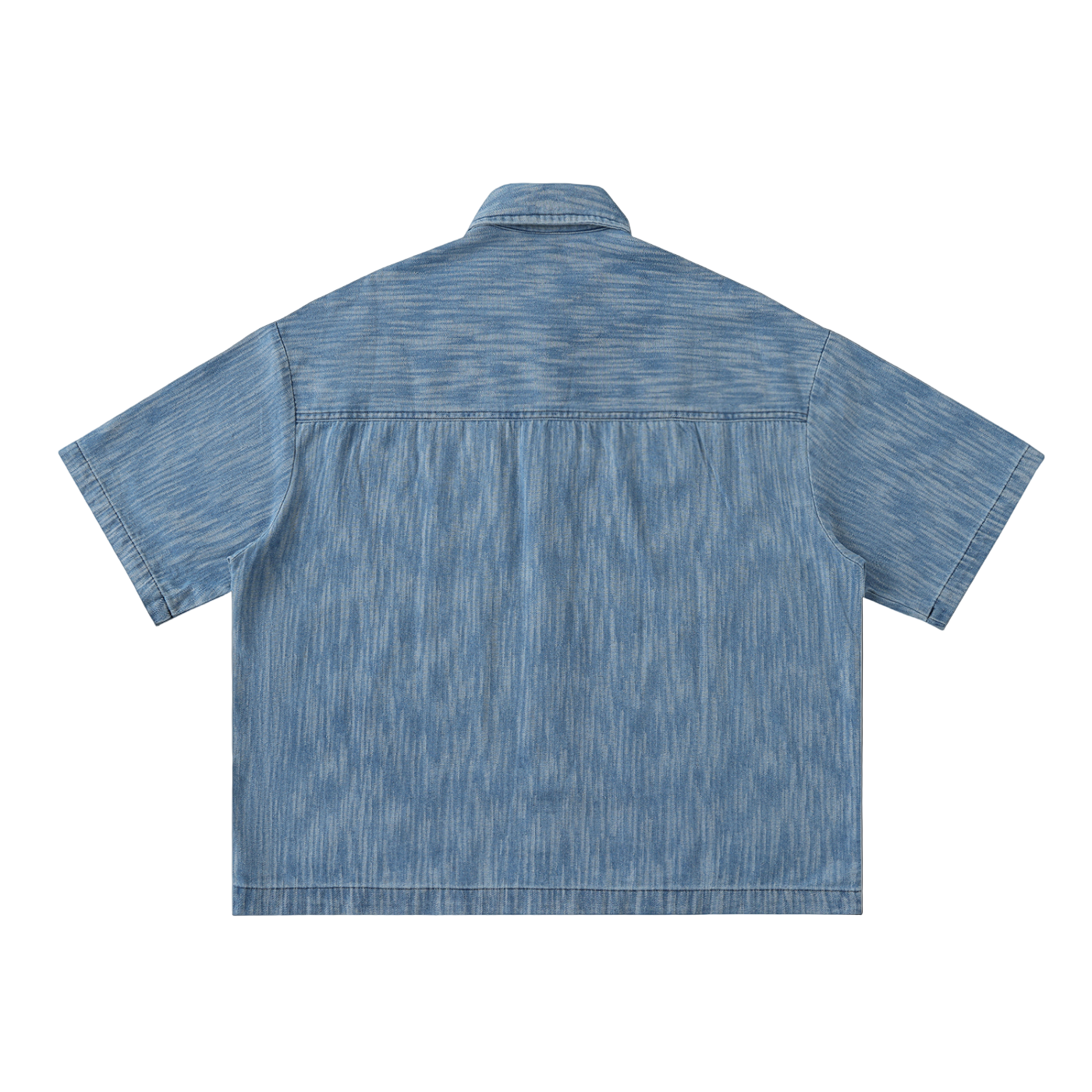 Distressed Wash Short Sleeve Shirt