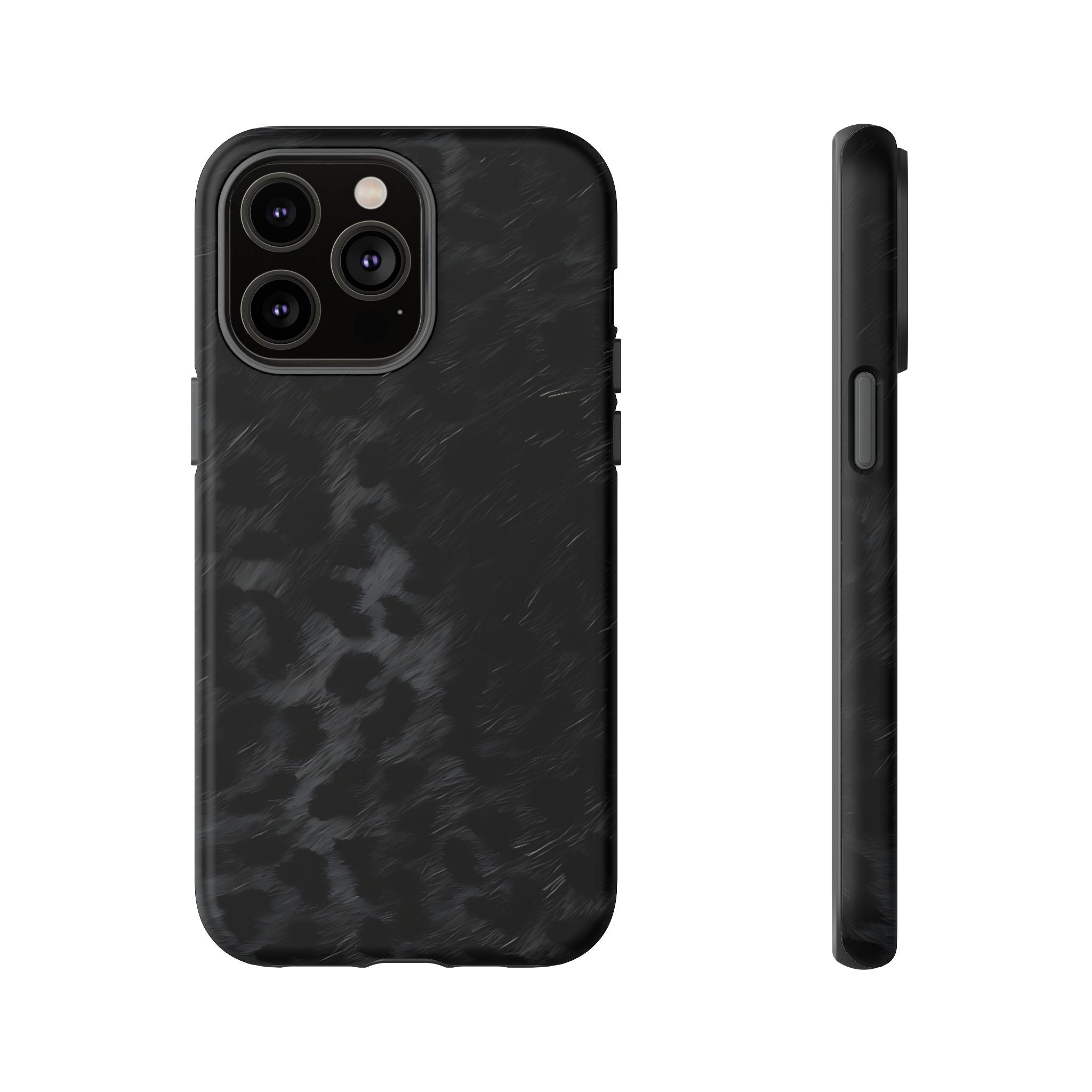 Black Leopard Phone Case