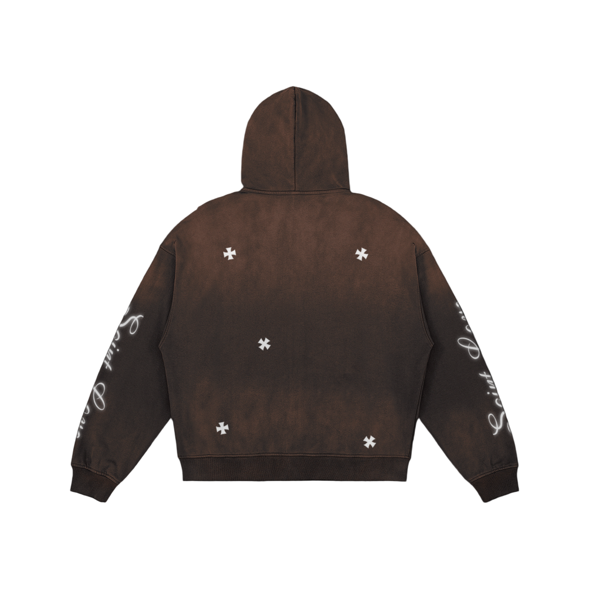 Saint Love Zip Up Hoodie