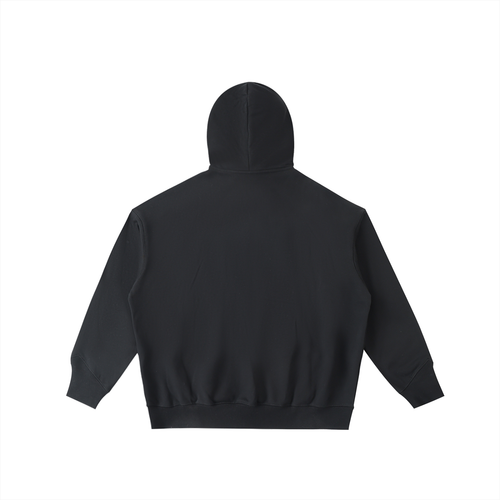 Big Hood Half Zip Fleece Hoodie