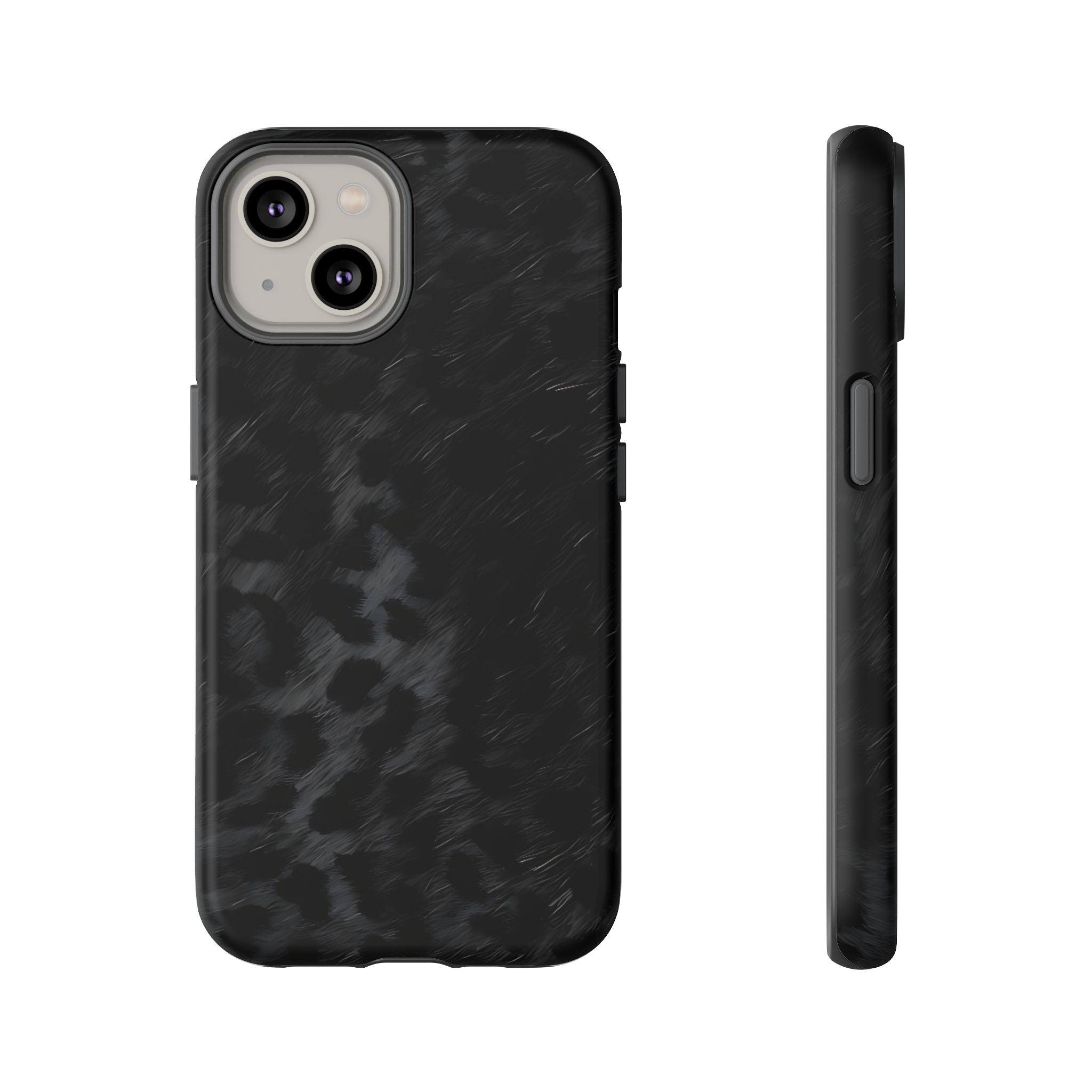 Black Leopard Phone Case